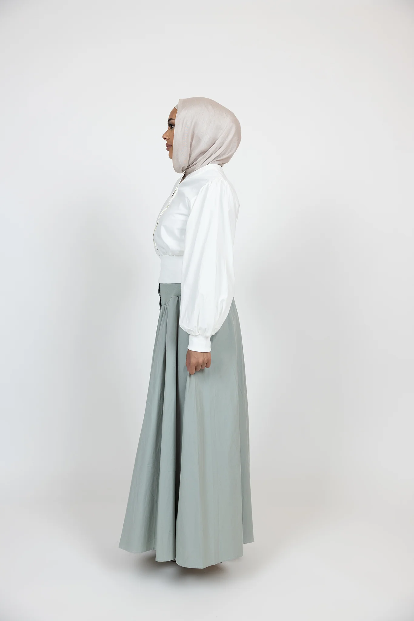 Rib Detailed Shirt - Image 12