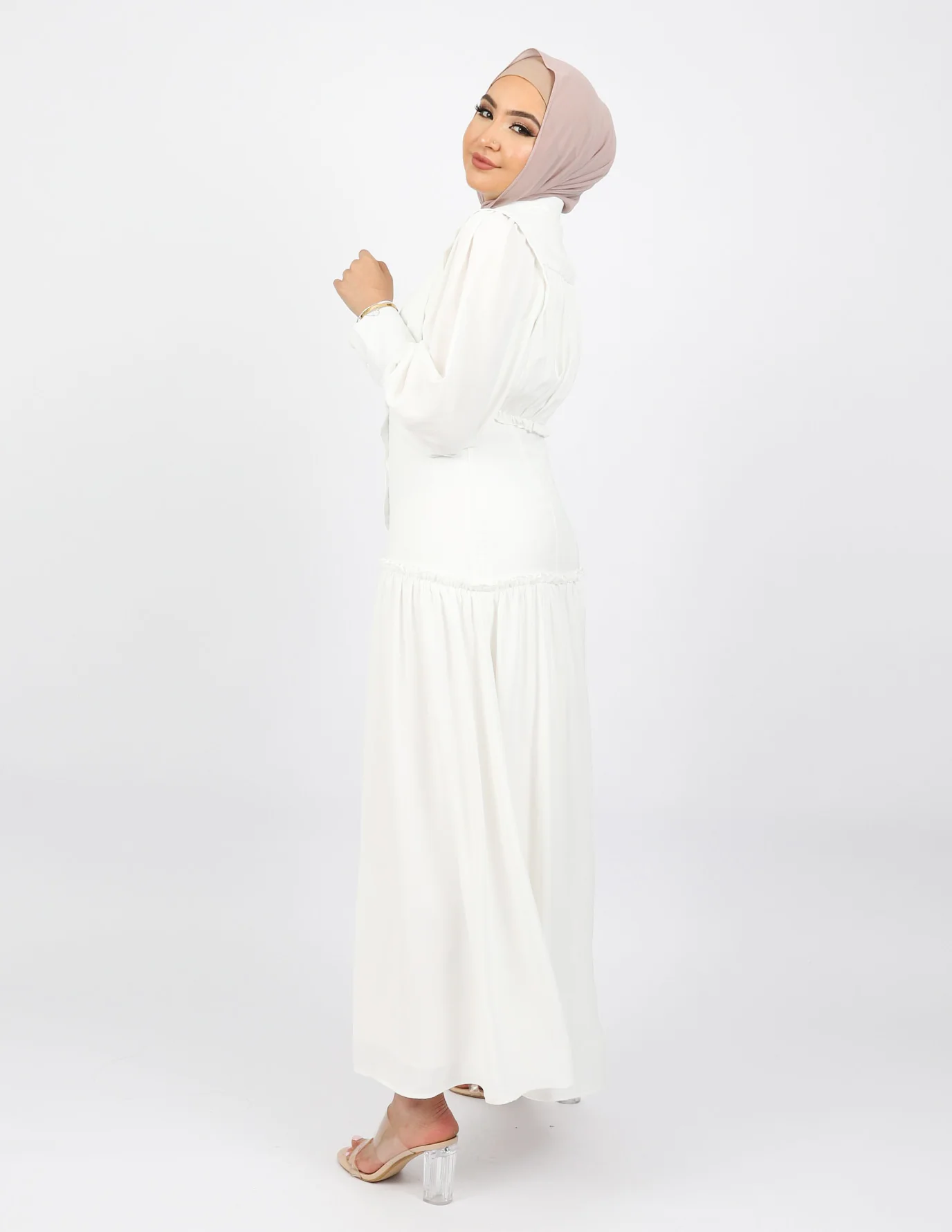 Riya Waist Detail Maxi Dress - Image 2