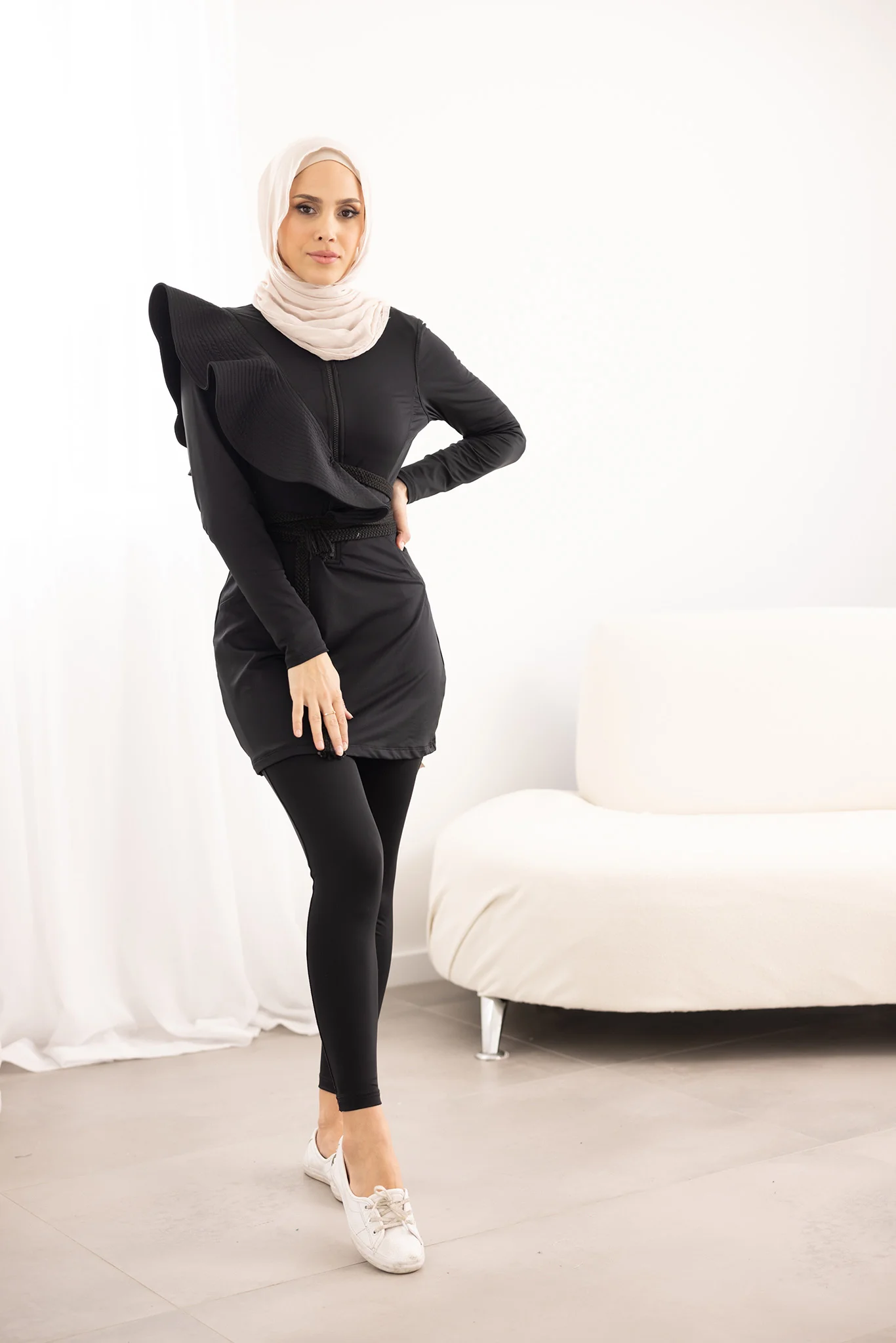 Romala Ruffle Swim Top - Image 7