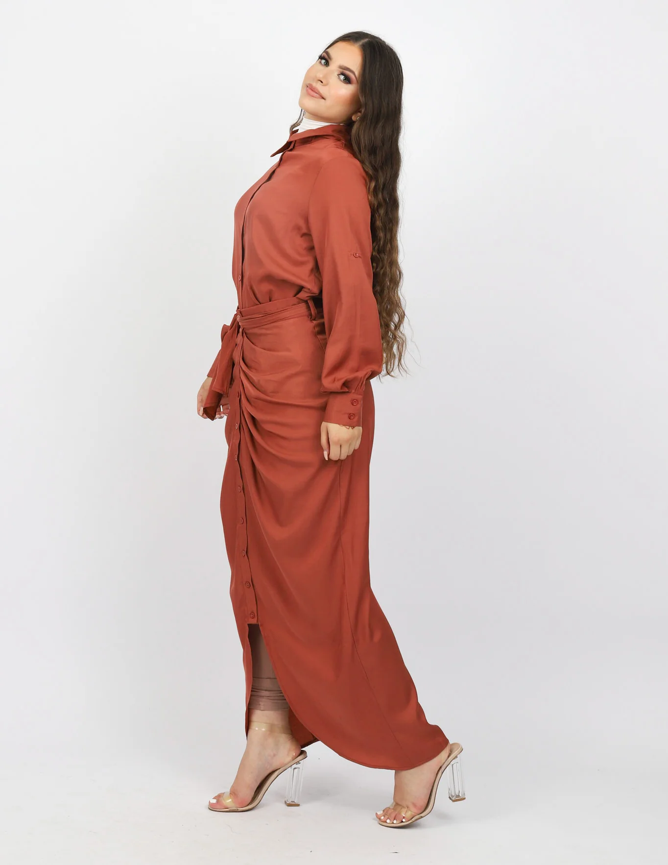 Rooj Front Button Skirt - Image 5