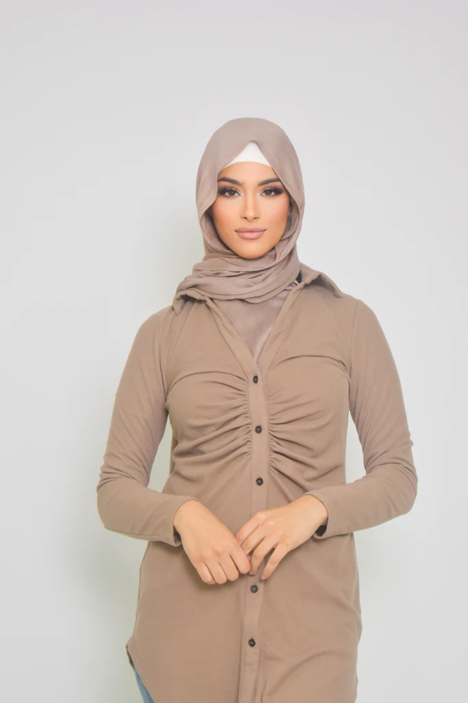Rouched Knit Top - Image 3