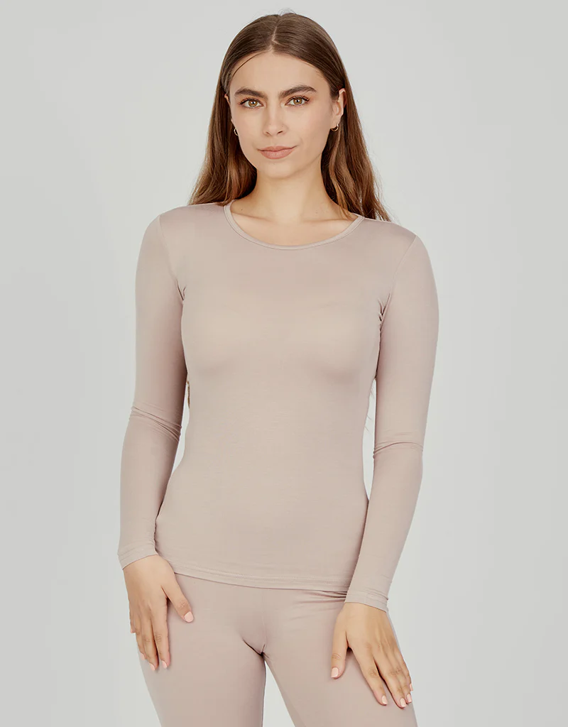 Round Neck Cotton Body Top - Light Shades - Image 17