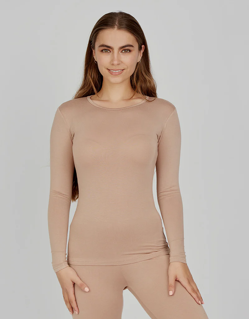 Round Neck Cotton Body Top - Light Shades - Image 27