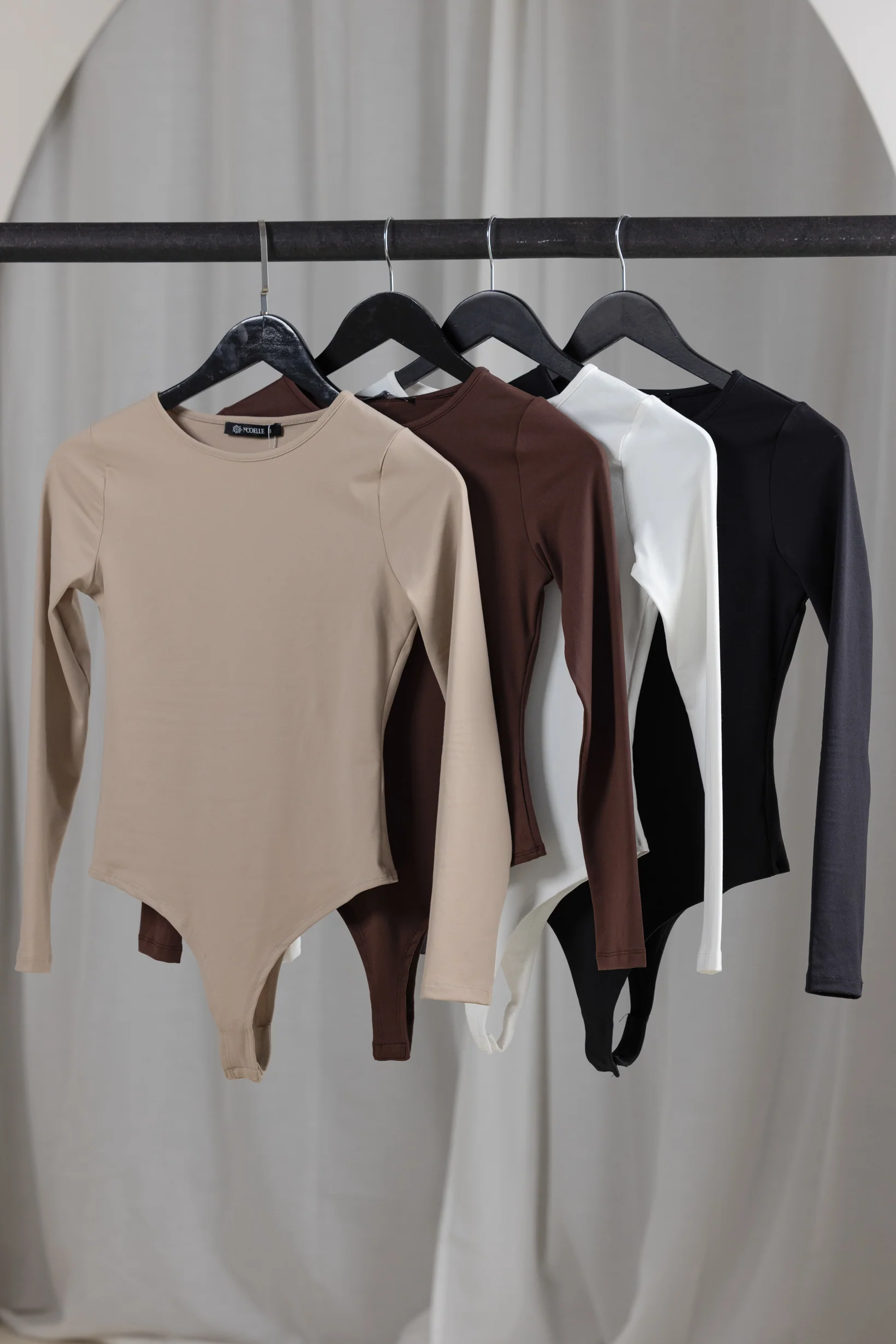 Round Neck Long Sleeve Body Suit - Image 10