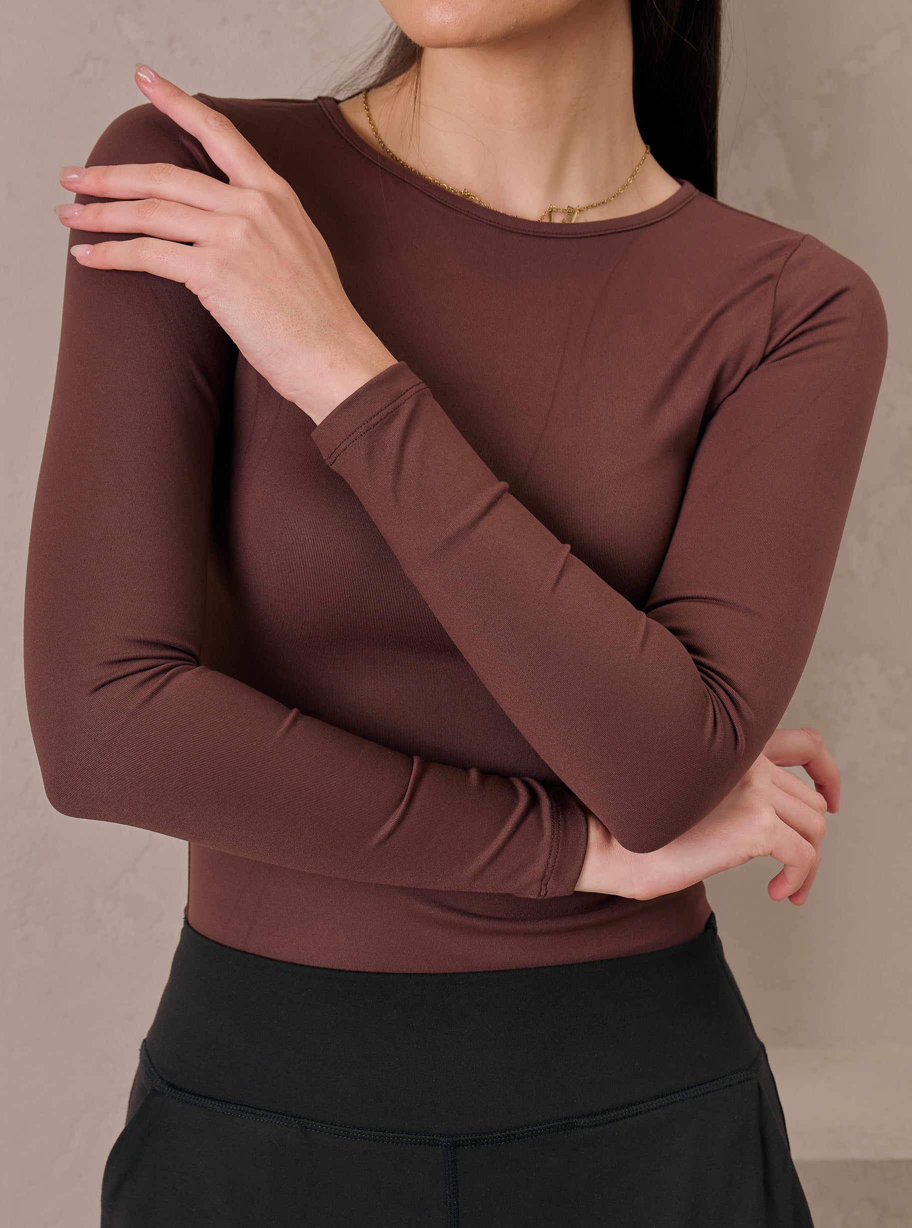 Round Neck Long Sleeve Body Suit - Image 3