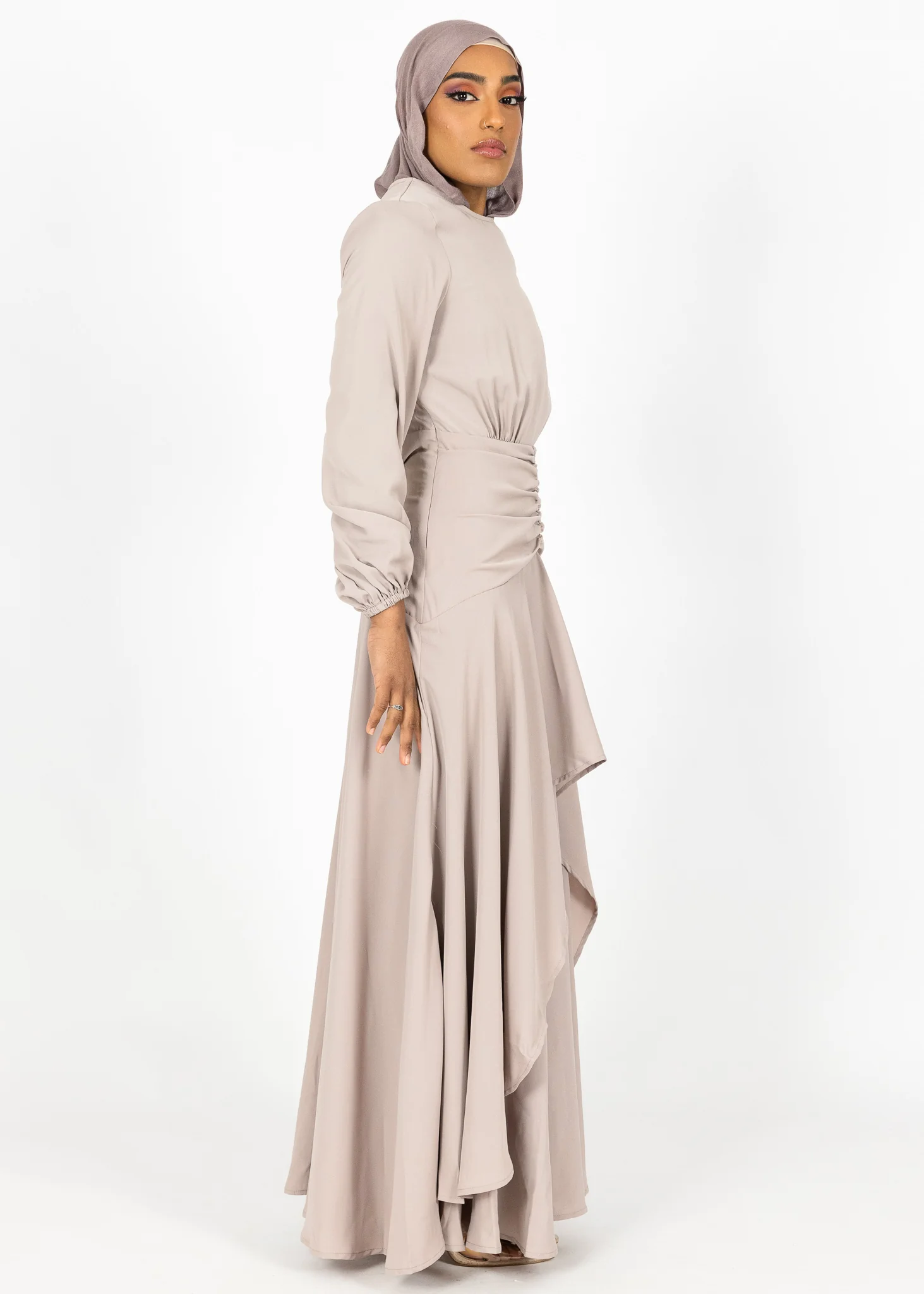 Ruby Ruffle Bottom Maxi Dress - Image 2