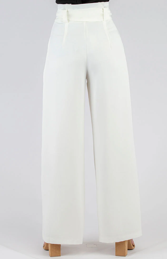 Ruffle Top Wide Leg Pants - Image 17
