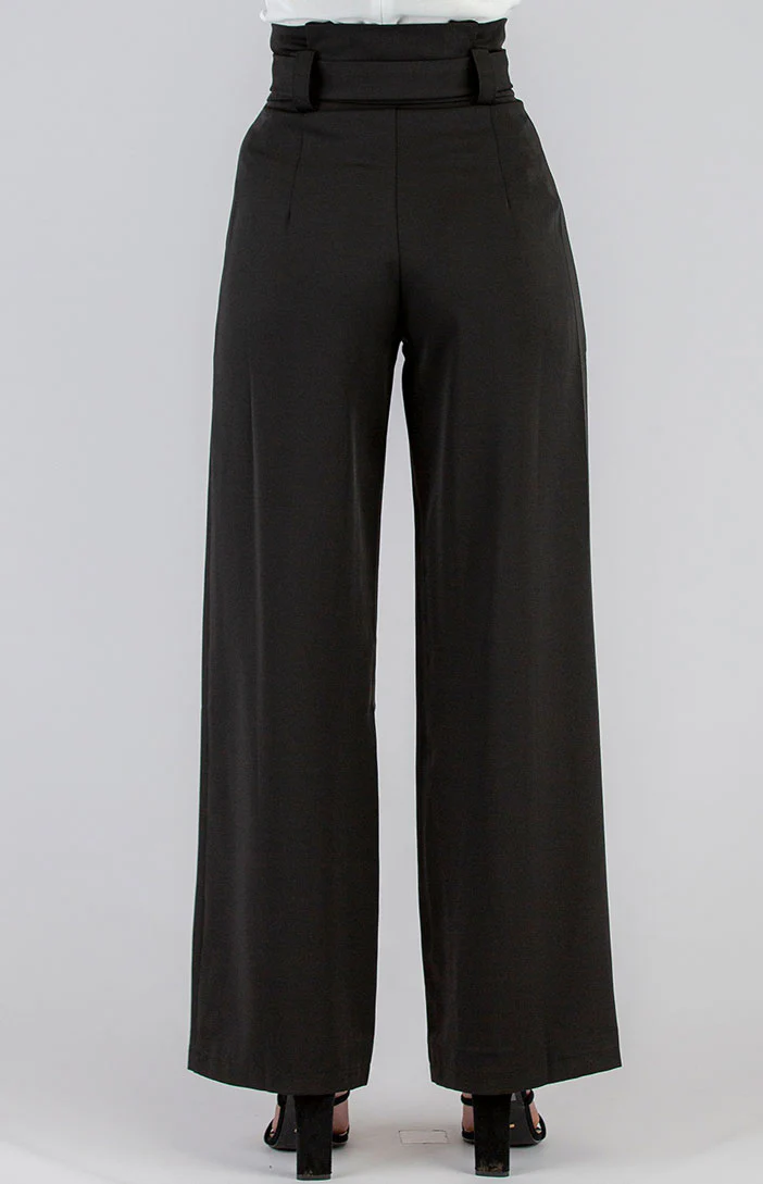 Ruffle Top Wide Leg Pants - Image 5