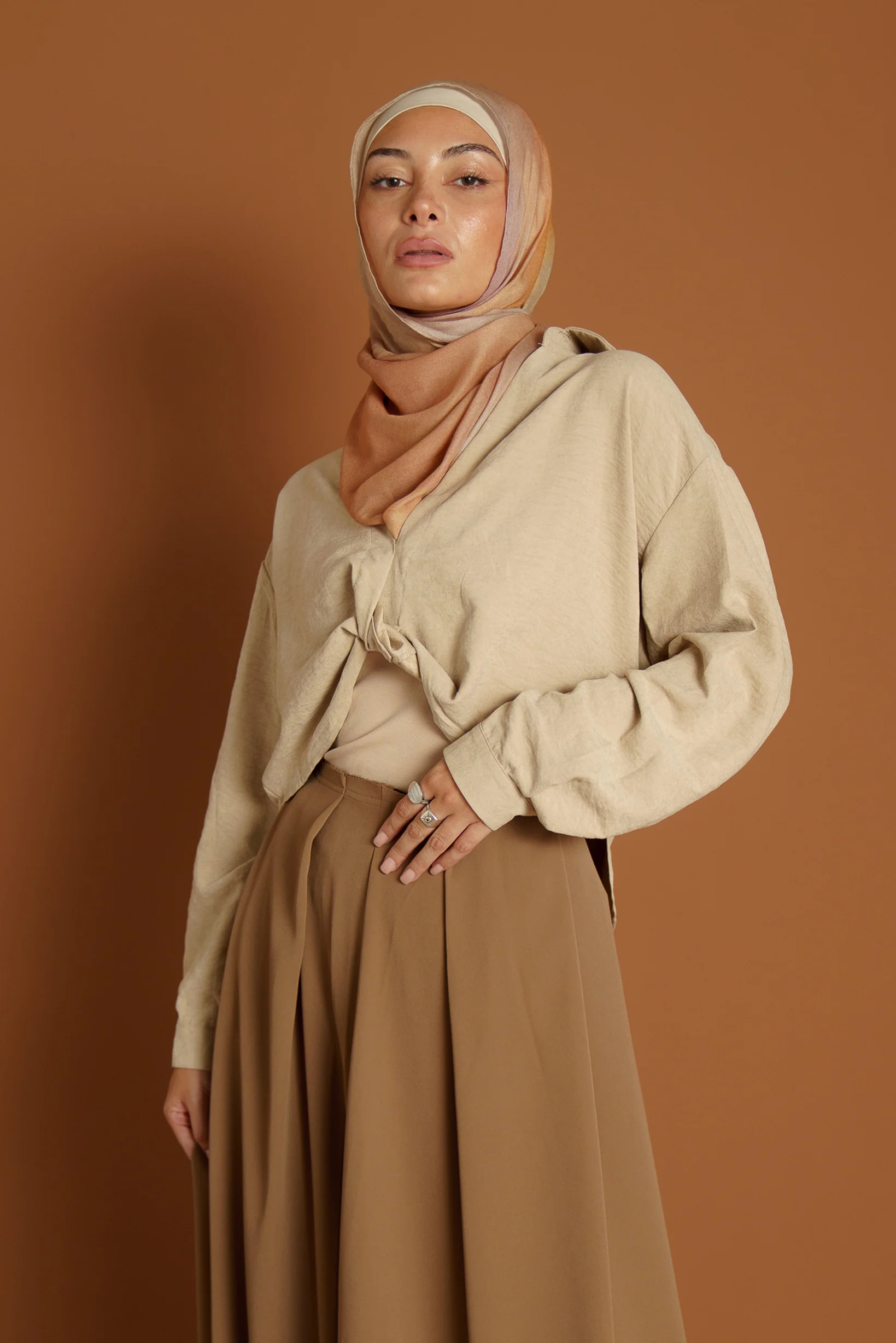 Runway 2pc Twist Blouse - Image 5