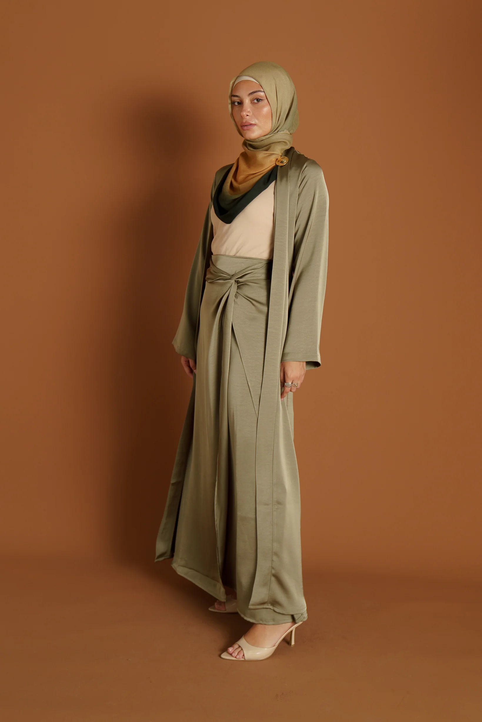 Runway Lopez Satin Cardigan - Image 11