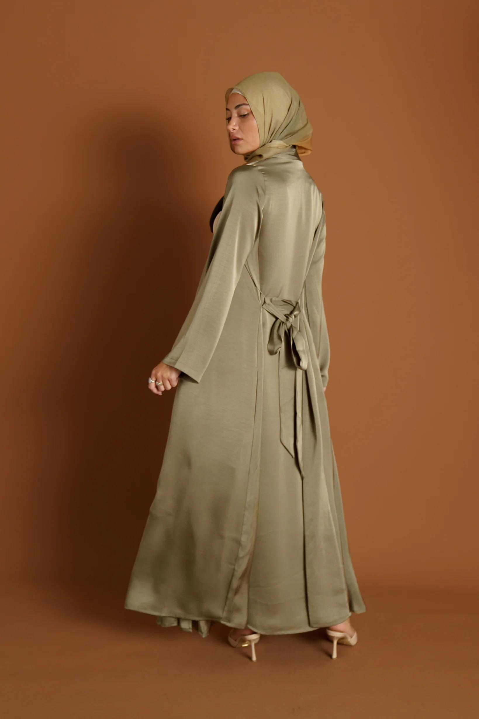 Runway Lopez Satin Cardigan - Image 12