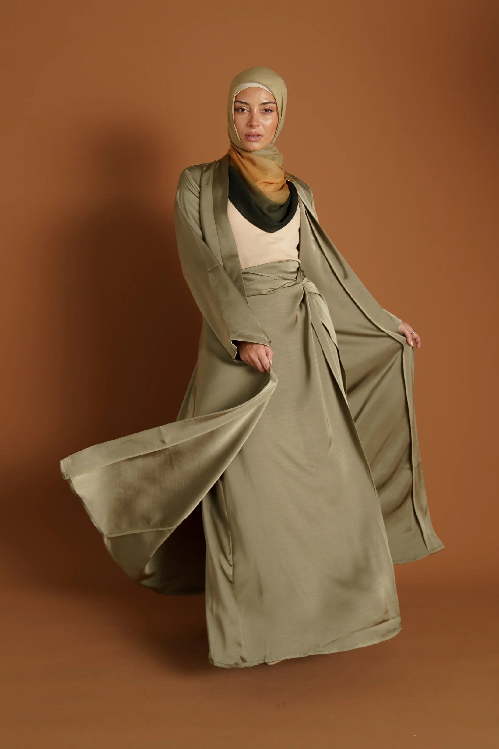 Runway Lopez Satin Cardigan - Image 7