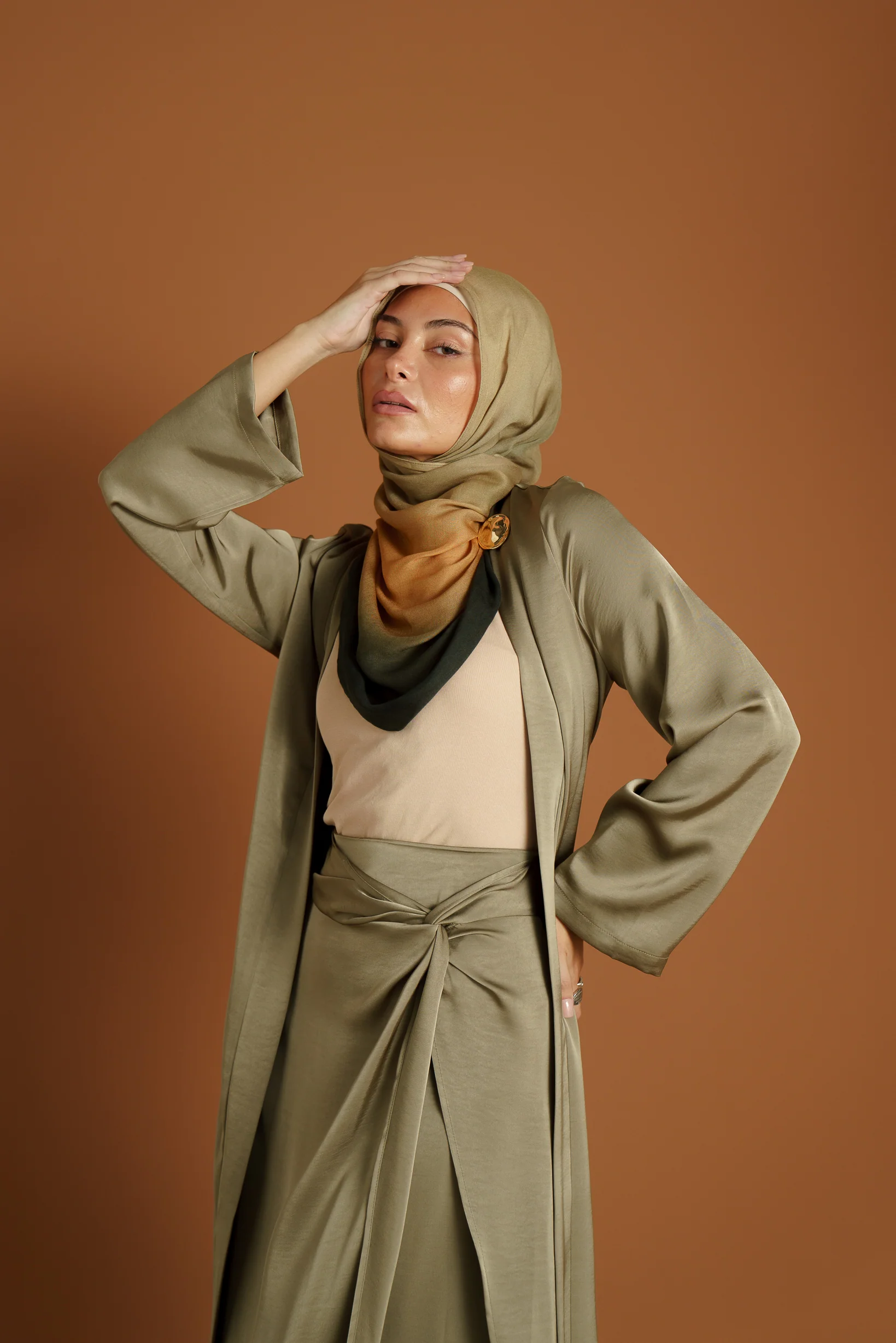 Runway Lopez Satin Cardigan - Image 8