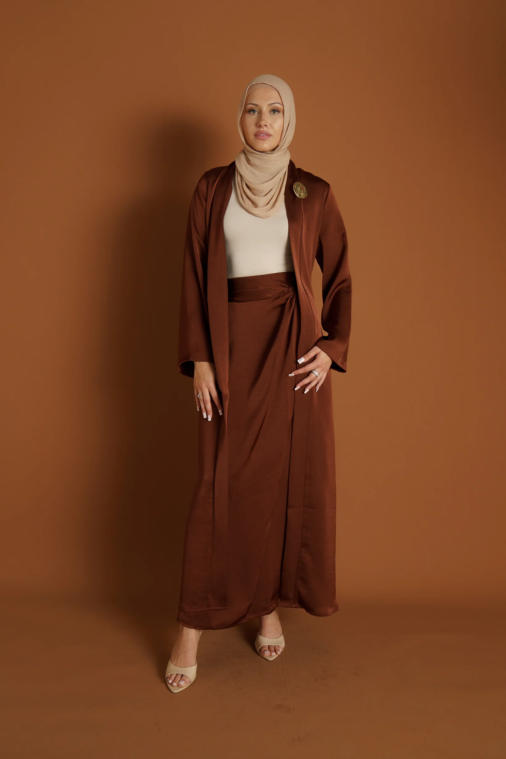 Runway Lopez Satin Chocolate Bundle