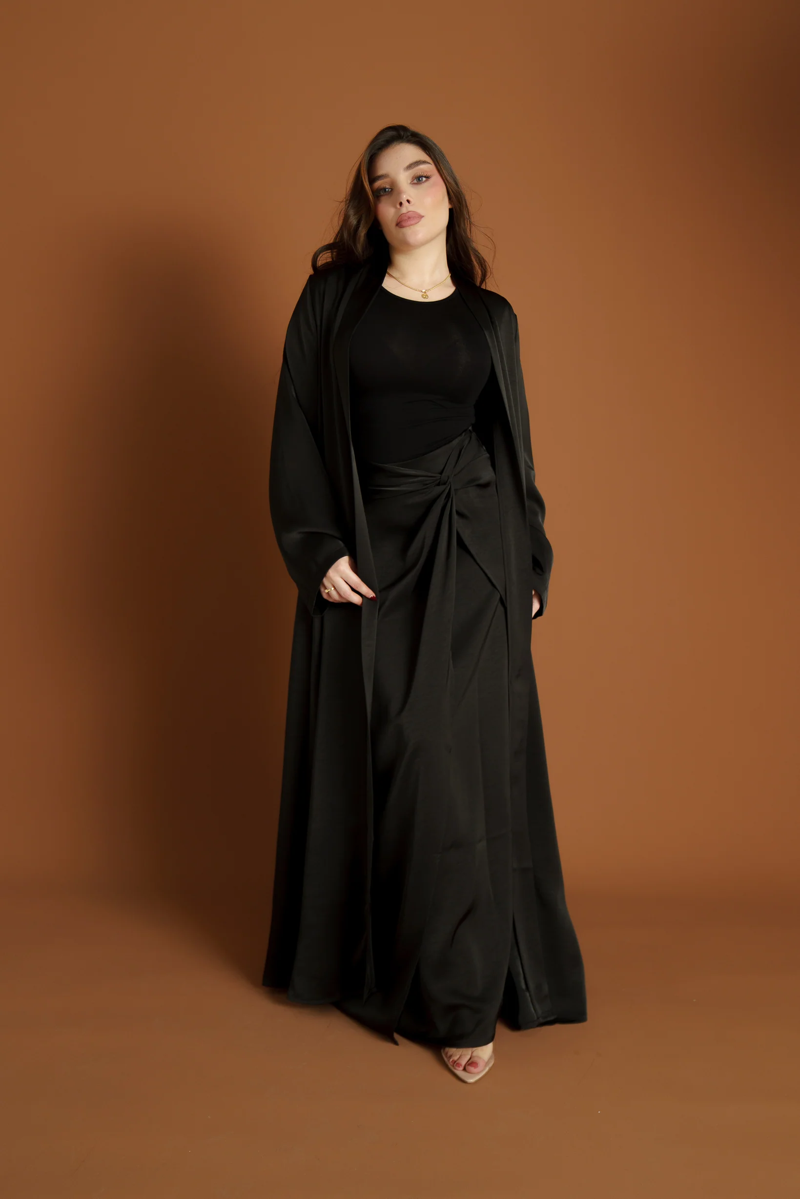 Runway Lopez Satin Skirt - Image 10