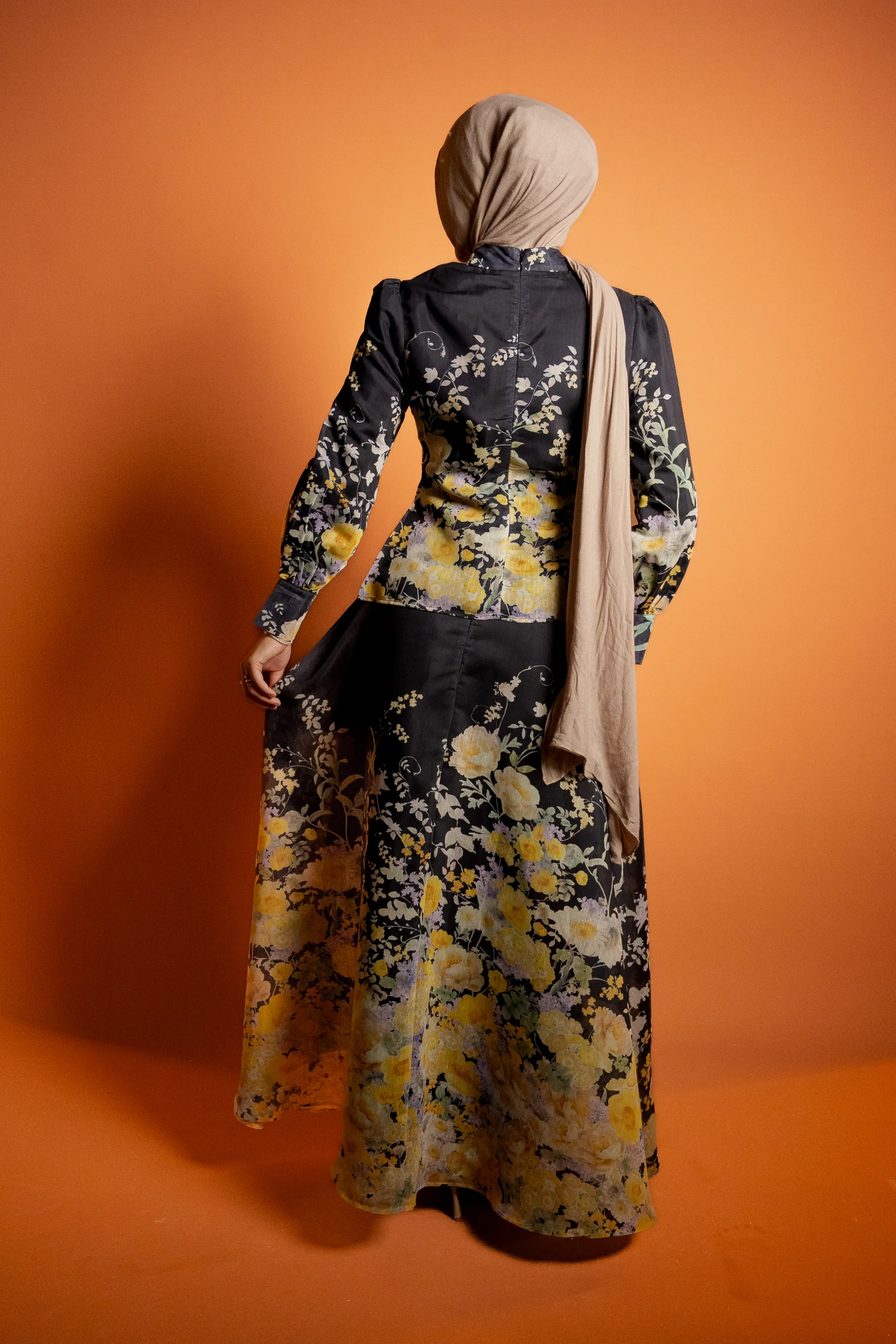 Runway Novie Black Yellow Floral Bundle - Image 5