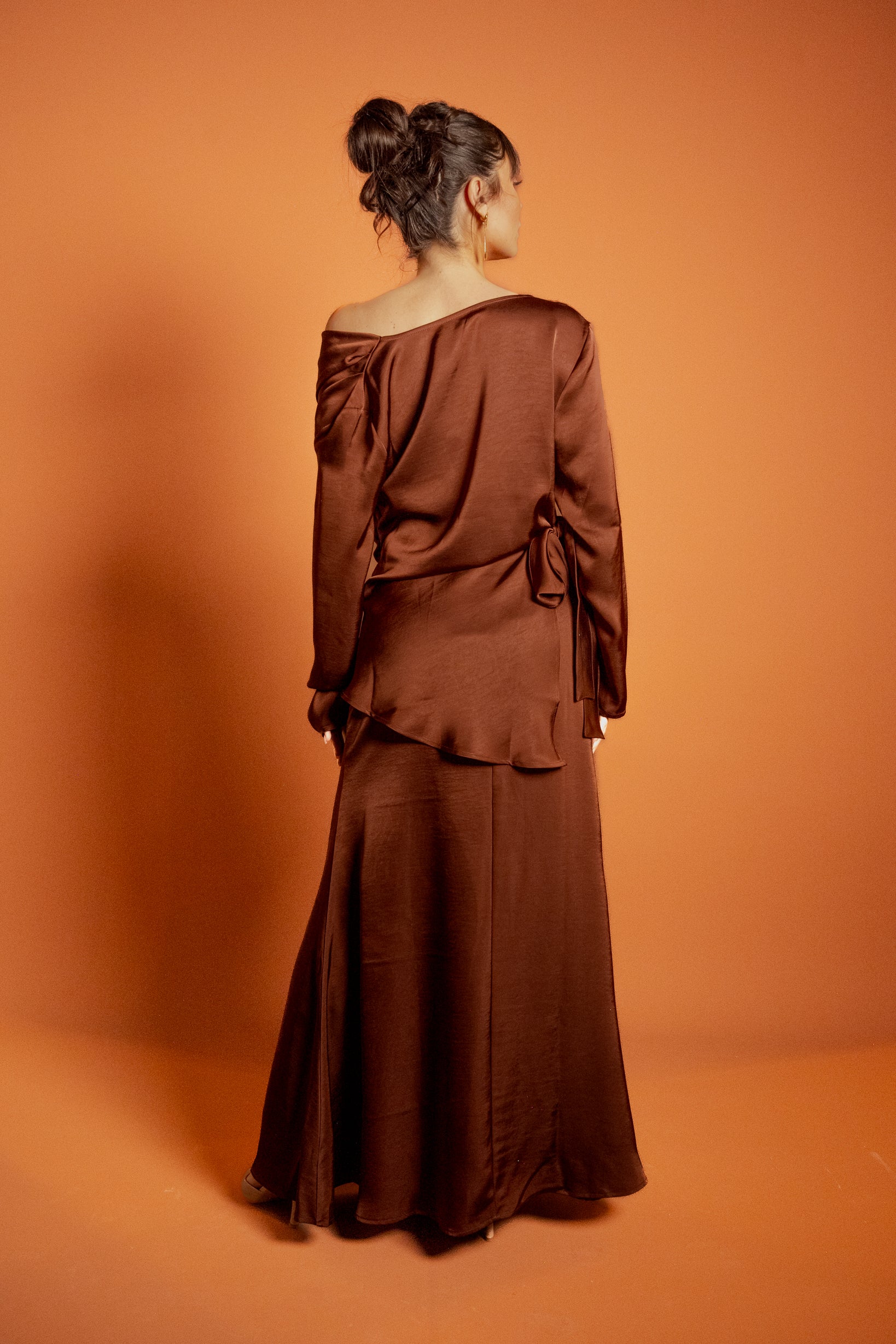 Runway Satin Sally Skirt - Image 4