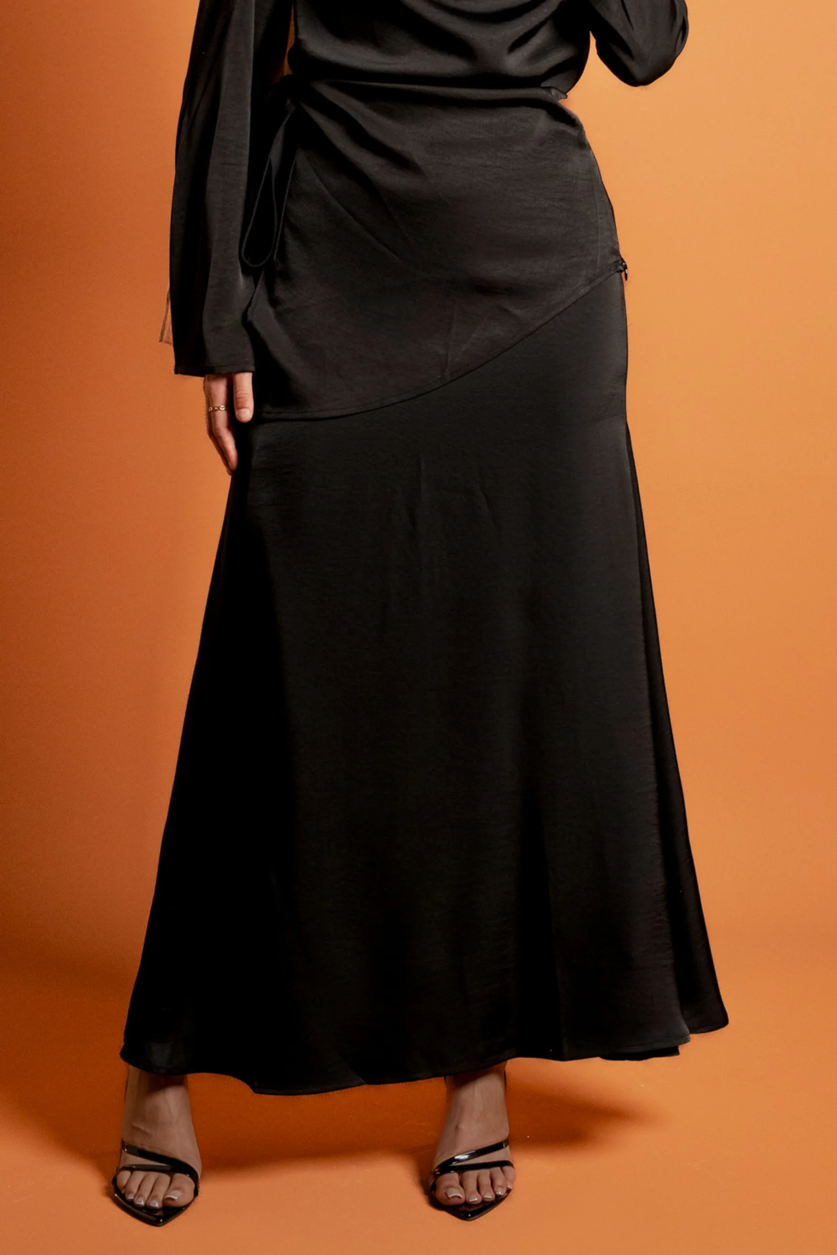 Runway Satin Sally Skirt - Image 5