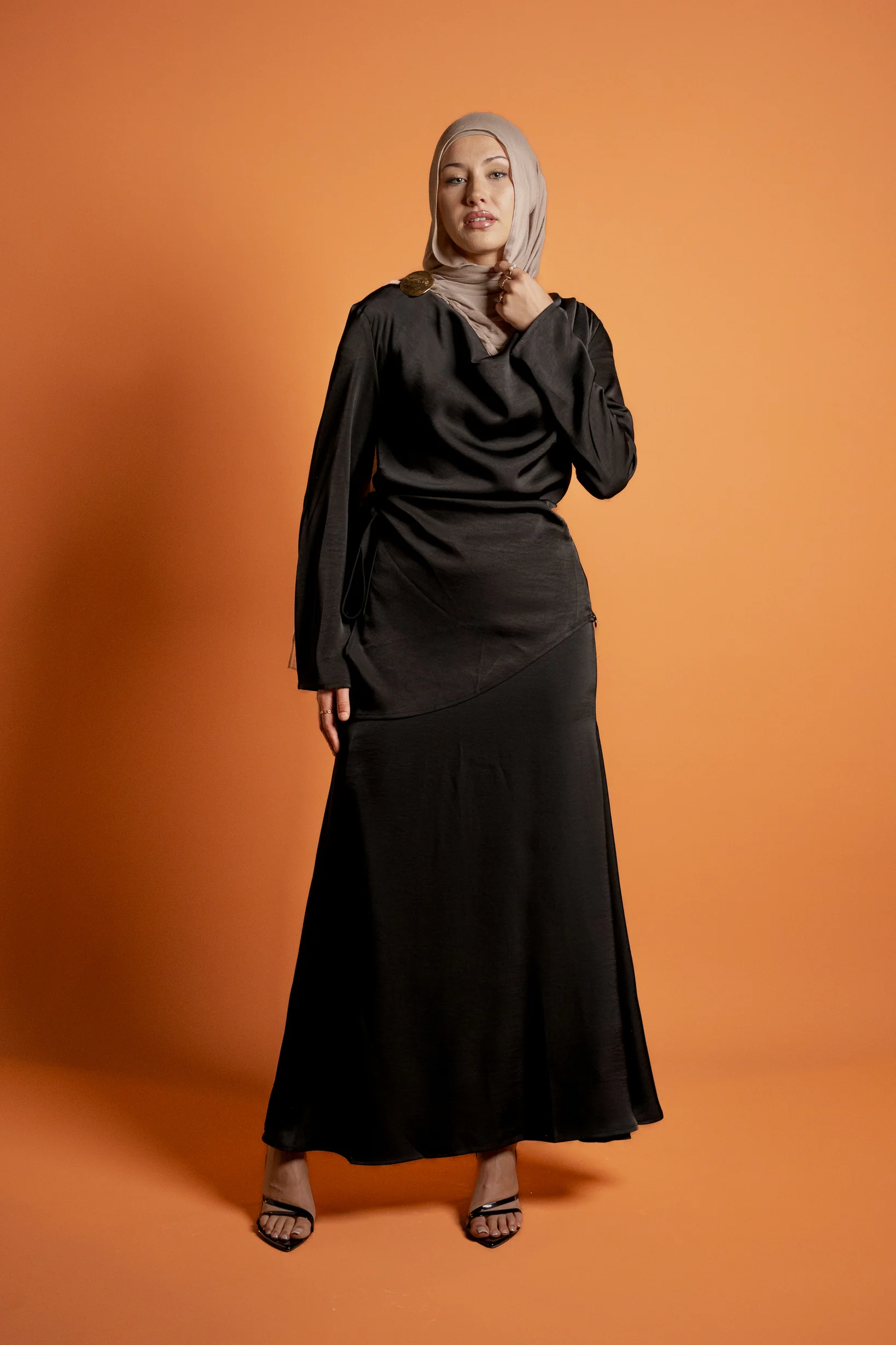 Runway Satin Sally Skirt - Image 6