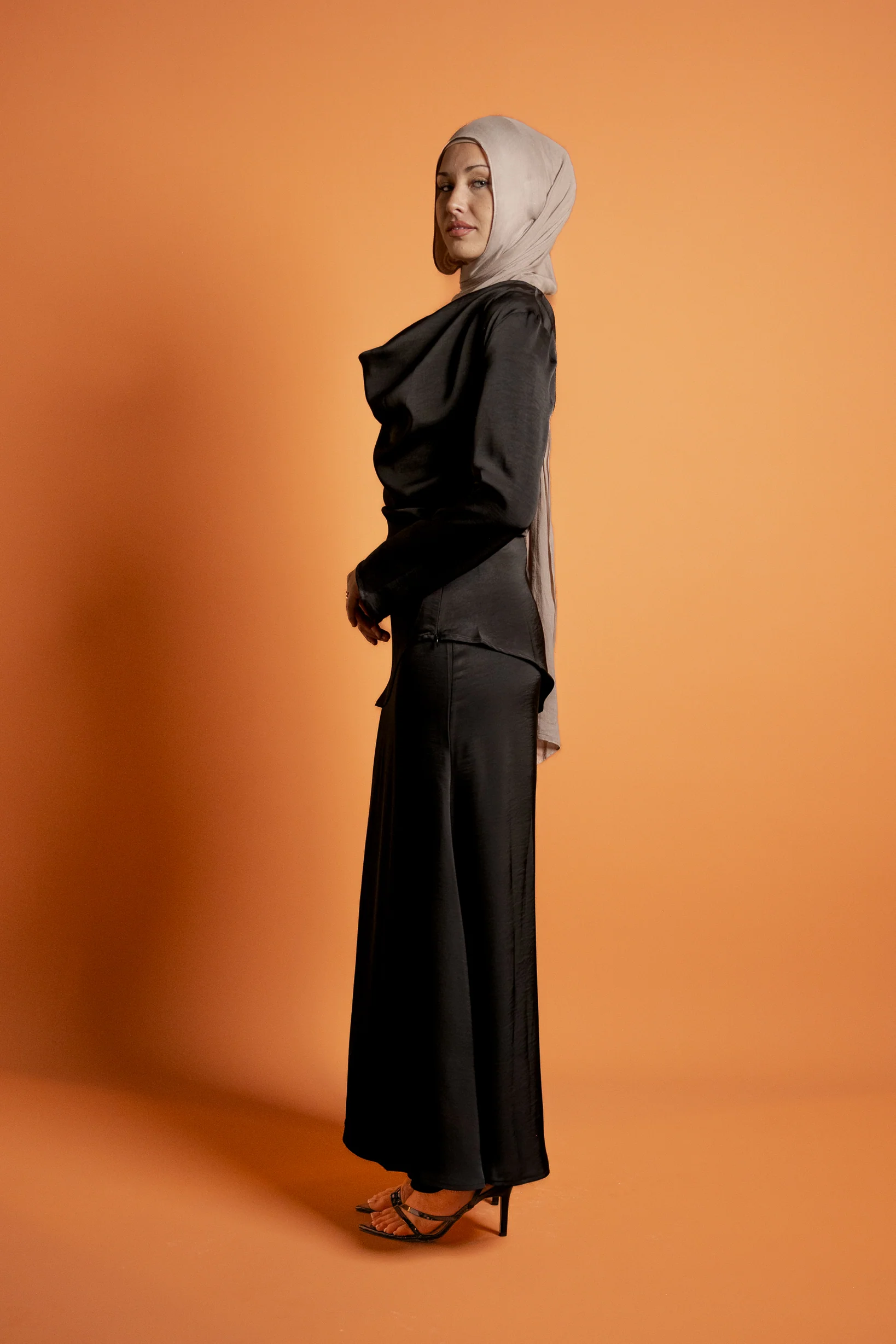 Runway Satin Sally Skirt - Image 7