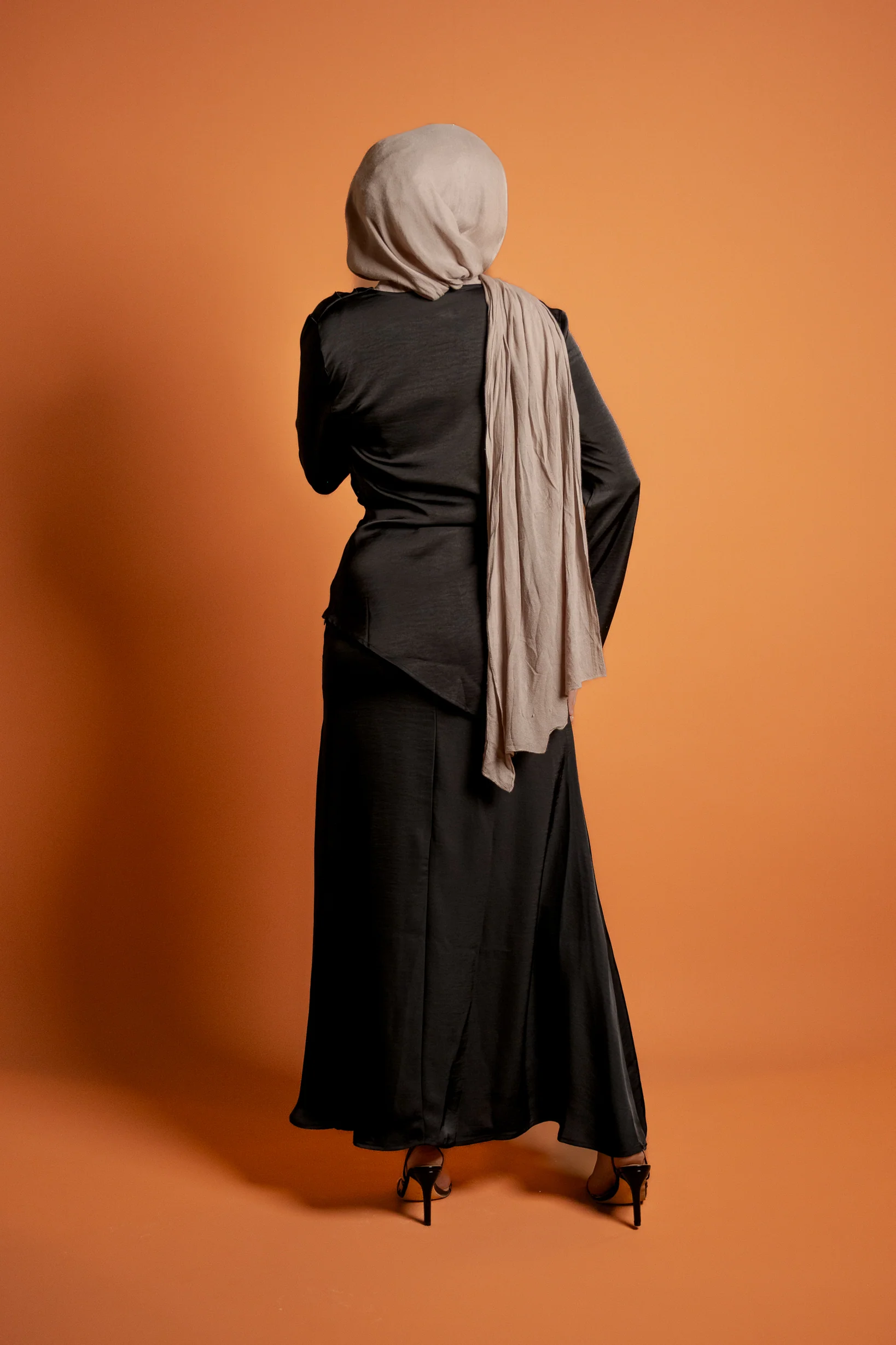 Runway Satin Sally Skirt - Image 8