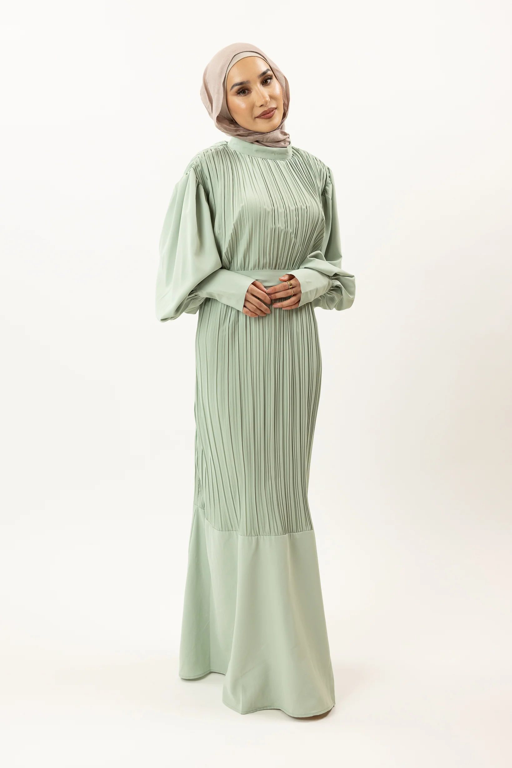 Sable Pleat Dress - Image 2