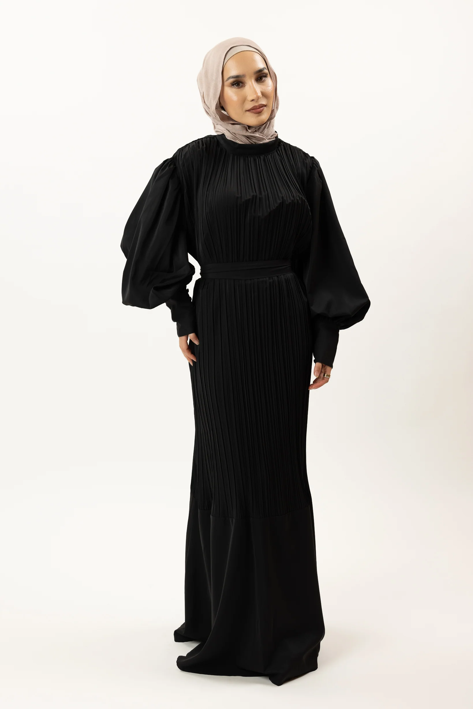 Sable Pleat Dress - Image 6
