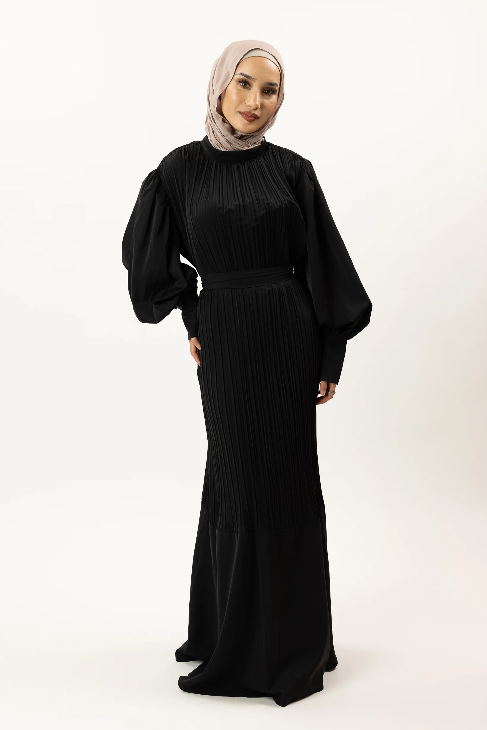 Sable Pleat Dress - Image 8