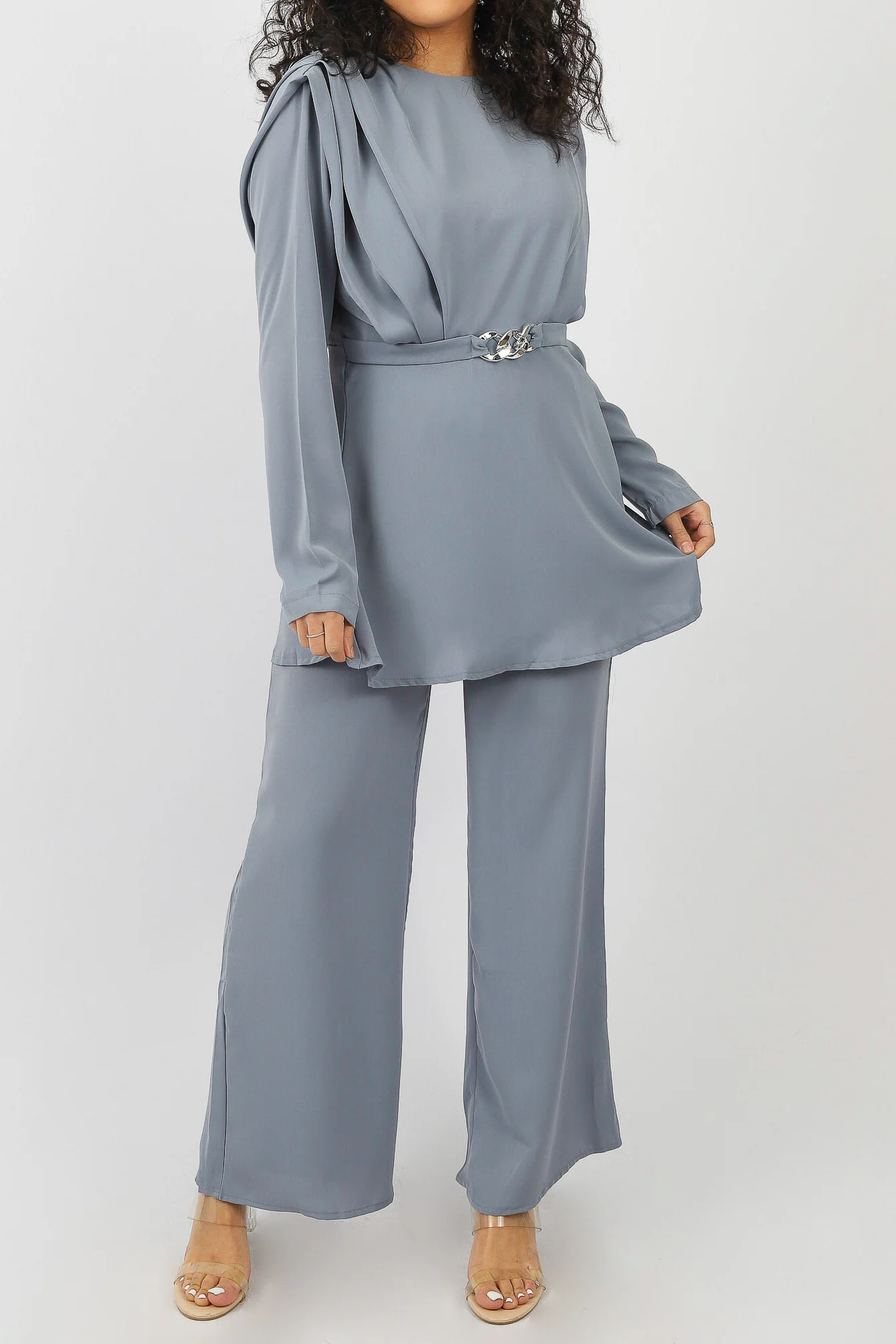 Satin Detailed Blouse - Image 11