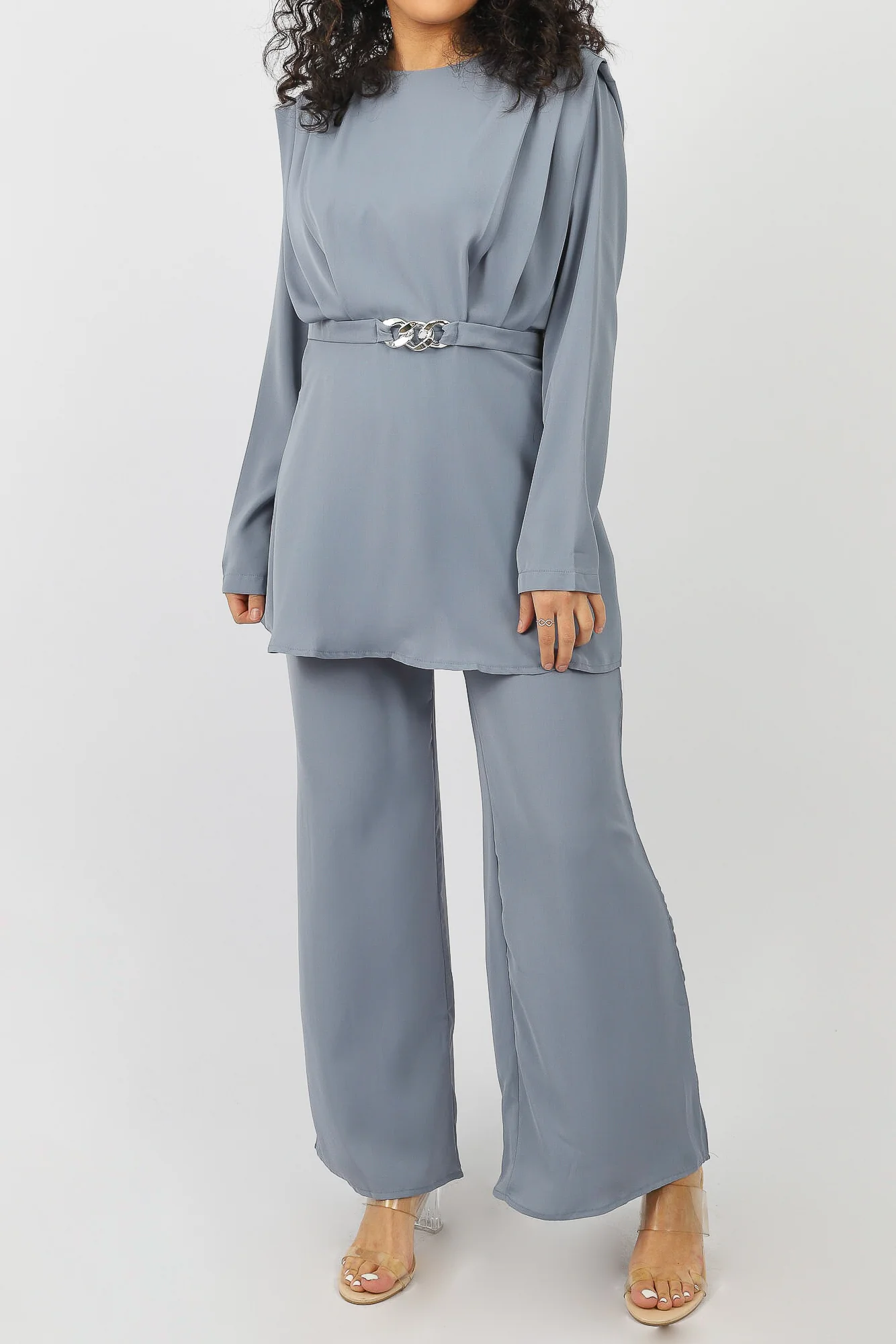 Satin Detailed Blouse - Image 12