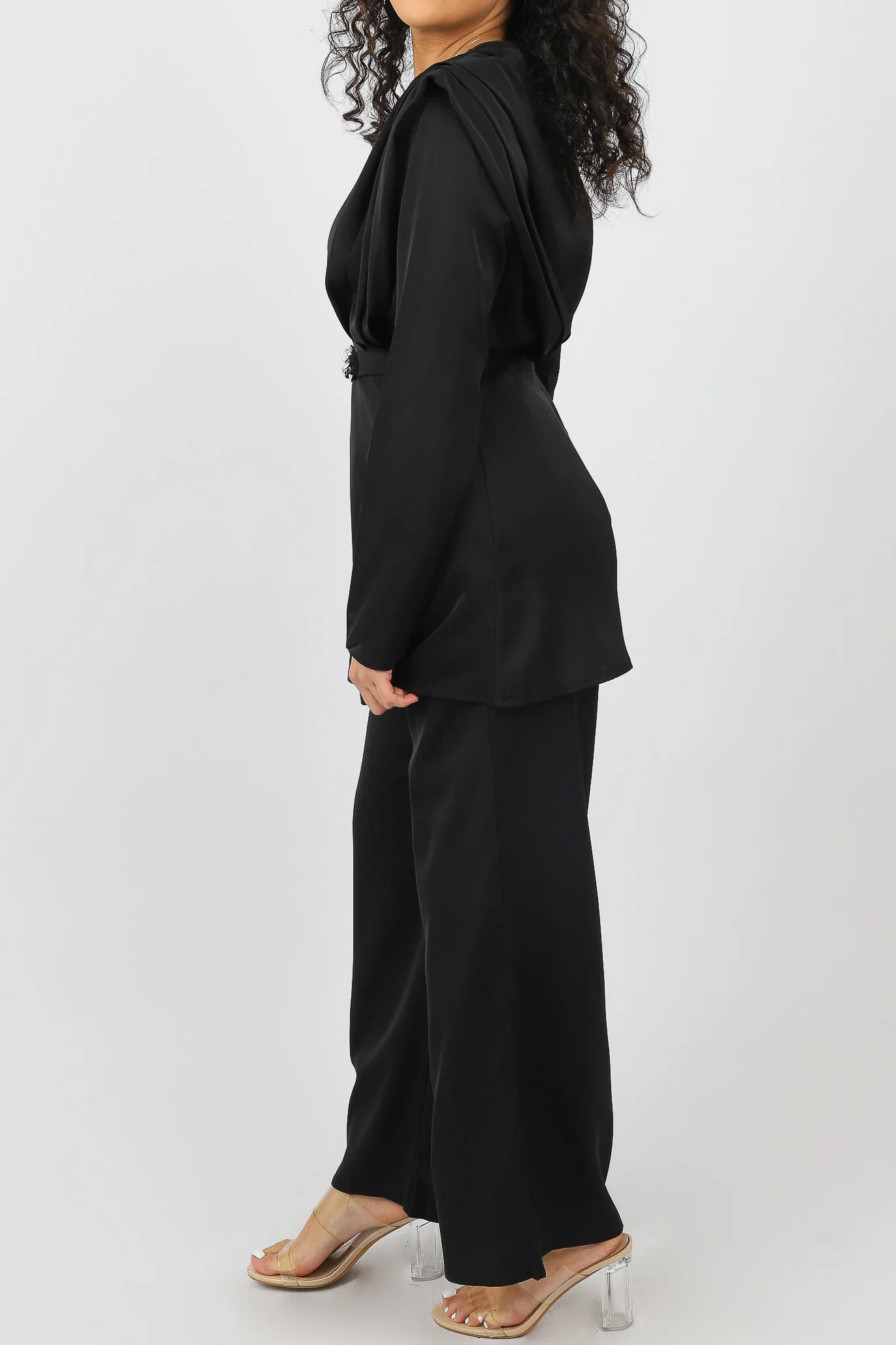 Satin Detailed Blouse - Image 9