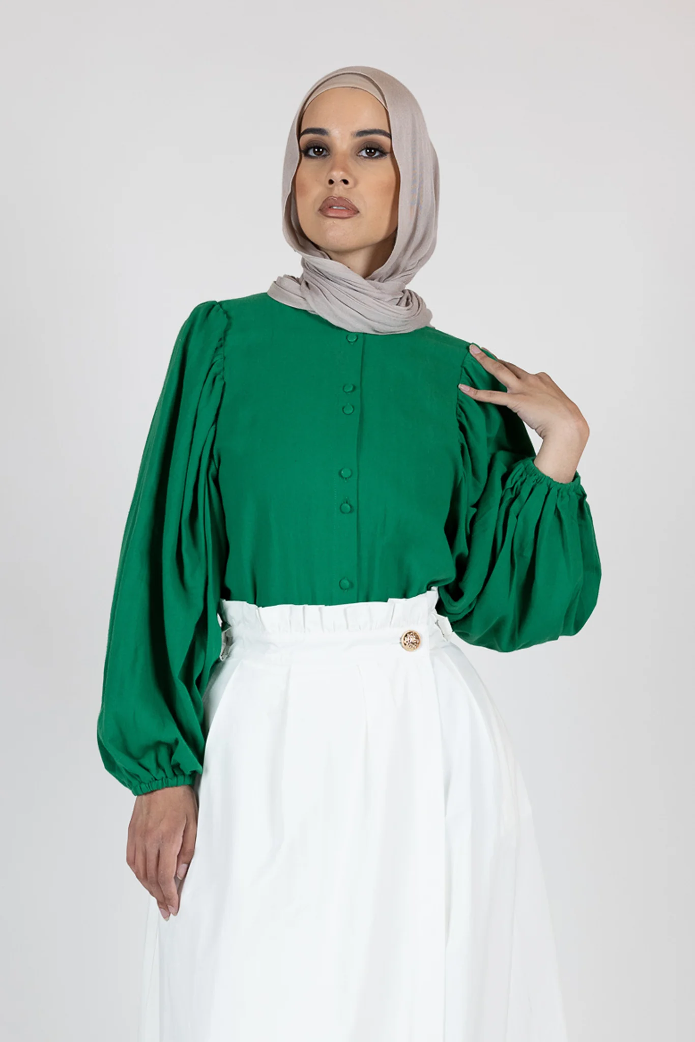 Shianne Tie Shirt - Image 3