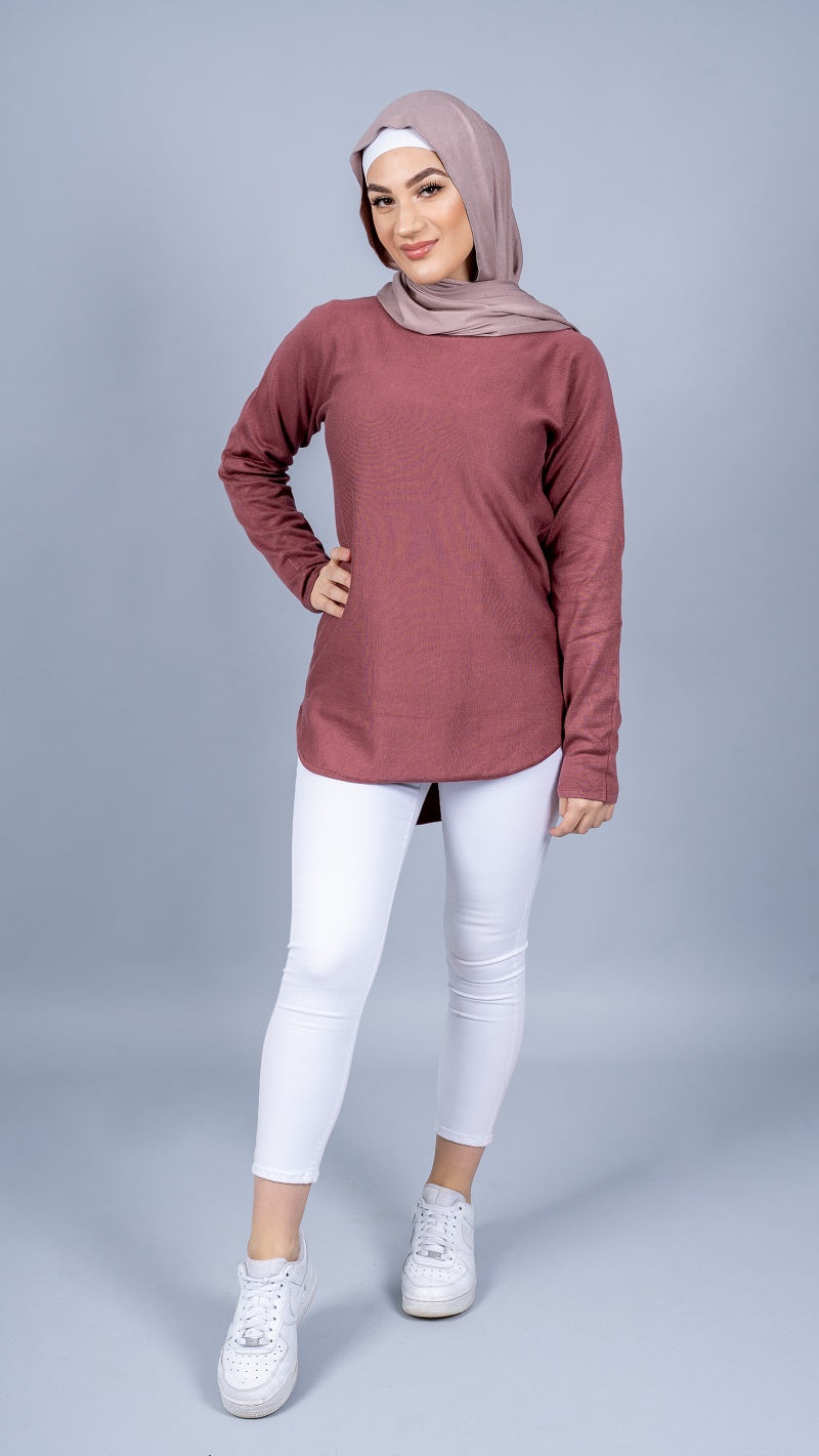 Short Knit Loop Top - Light Shades - Image 11