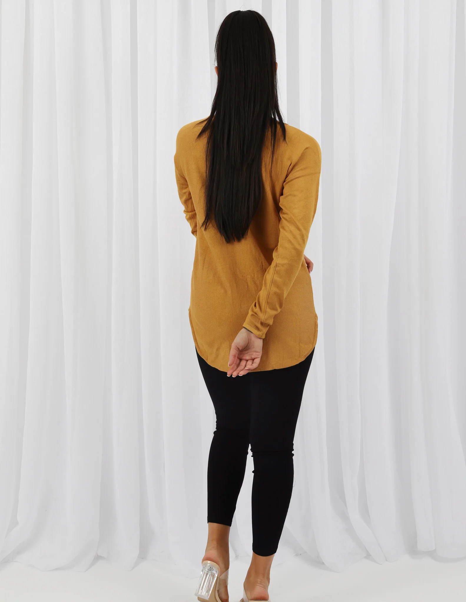 Short Knit Loop Top - Light Shades - Image 9