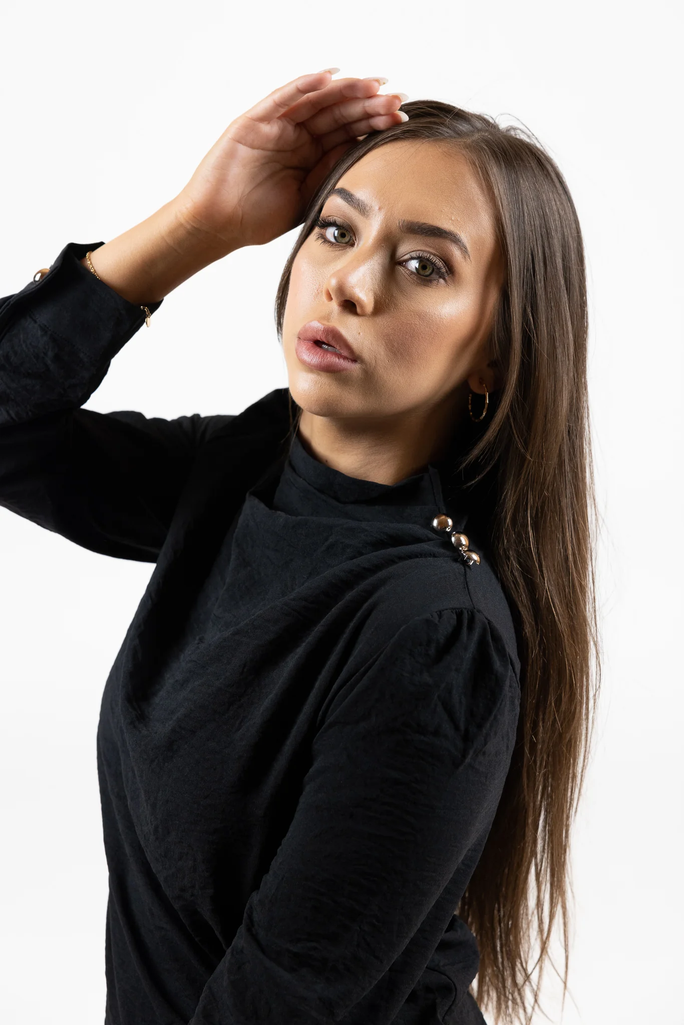 Shoulder Button Blouse - Image 8