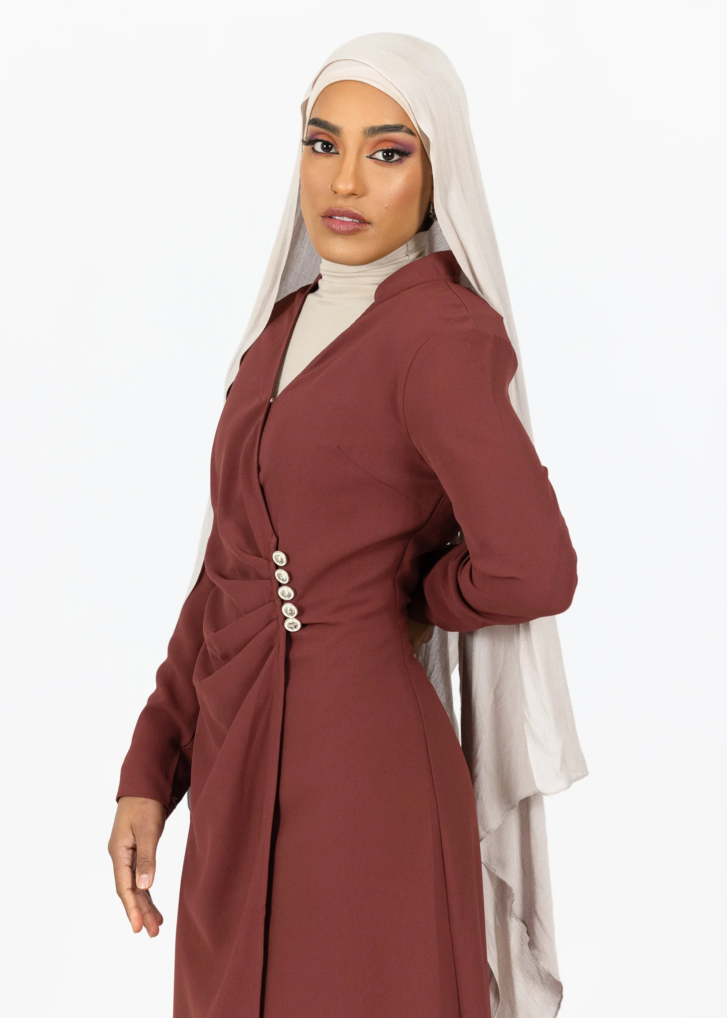 Shylah Wrap Dress - Image 3