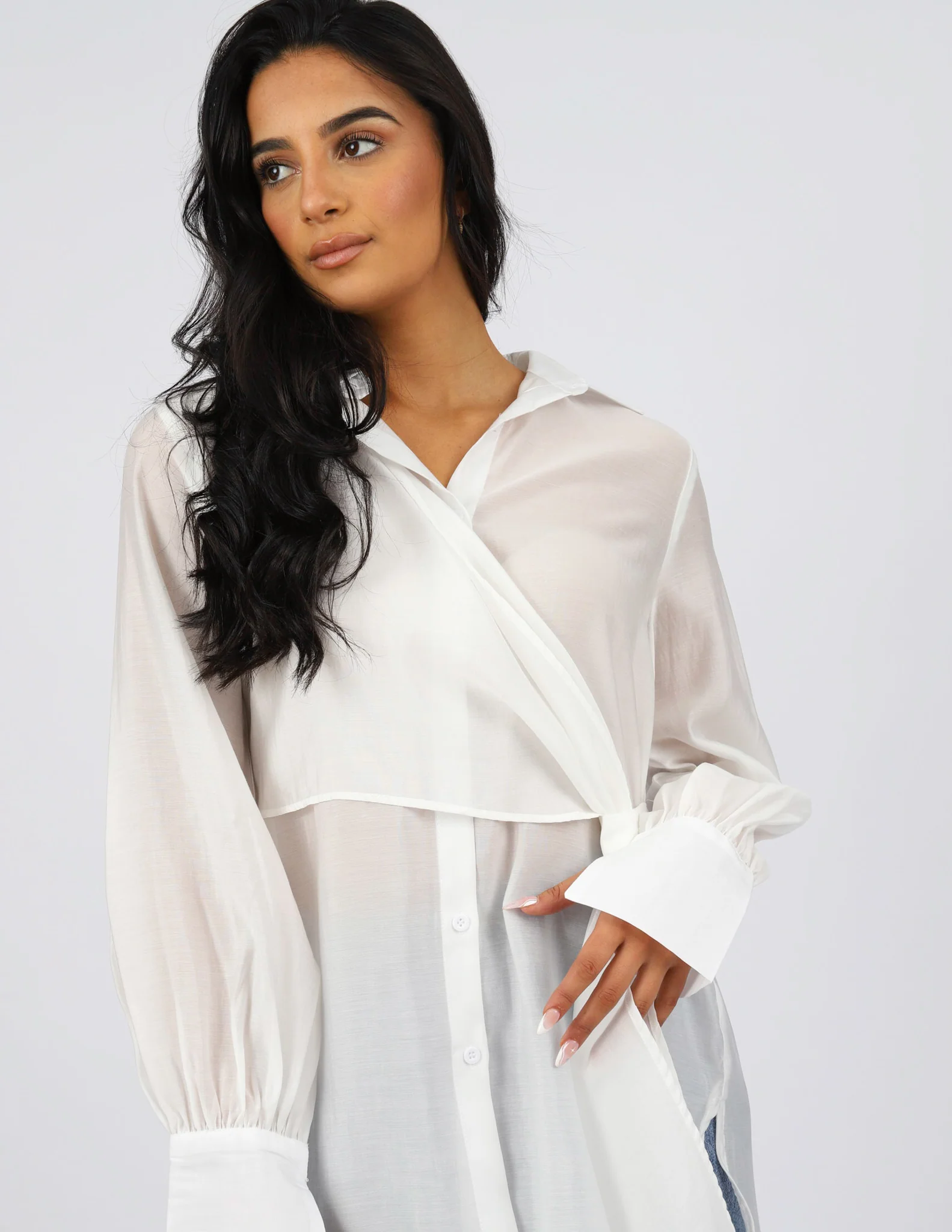 Escape Side Knot Shirt - Image 12
