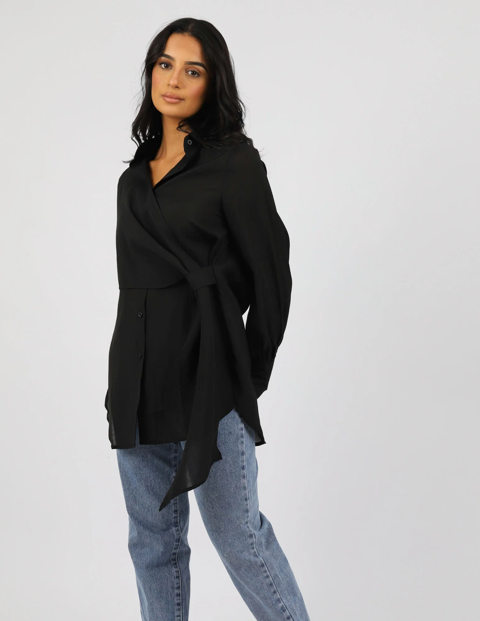 Escape Side Knot Shirt - Image 13