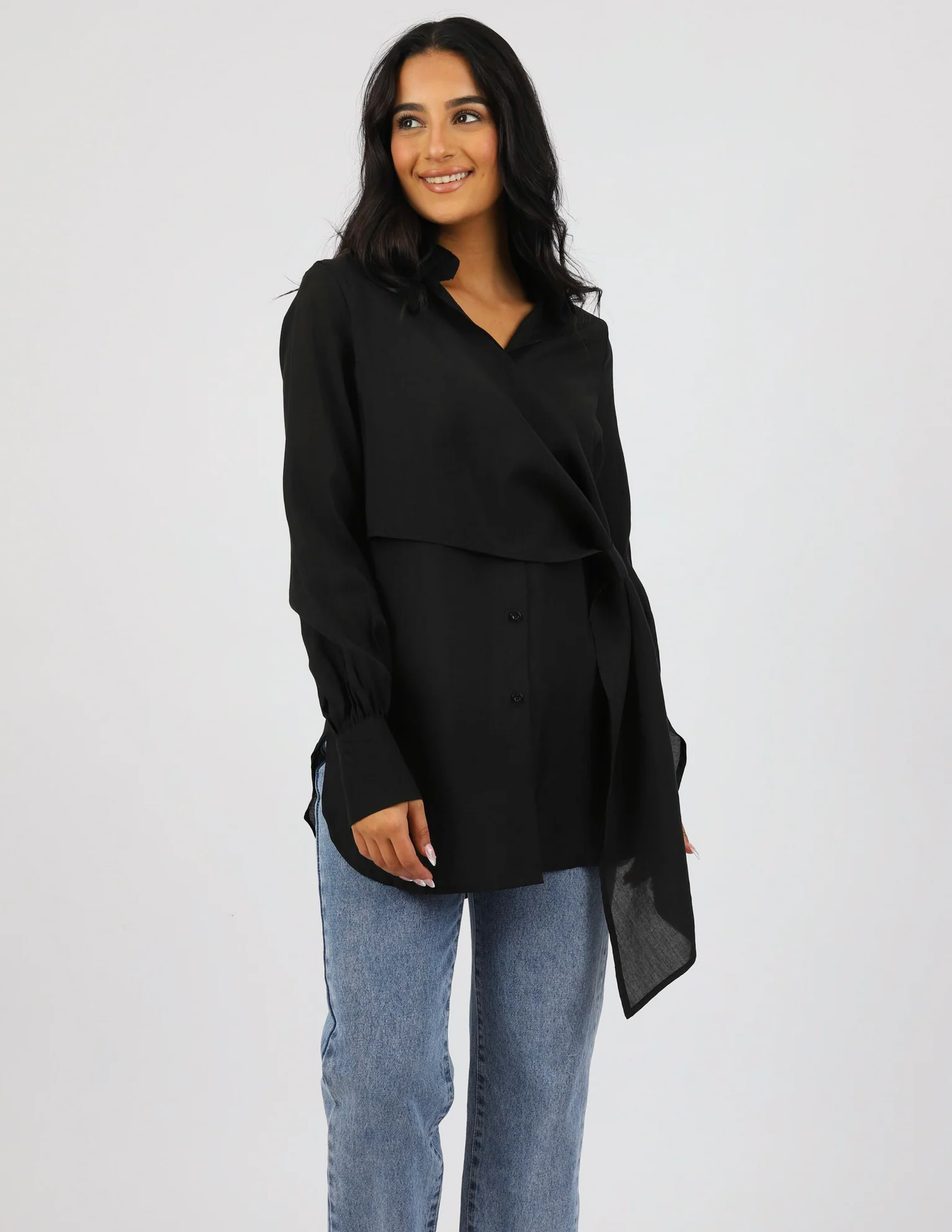 Escape Side Knot Shirt - Image 14