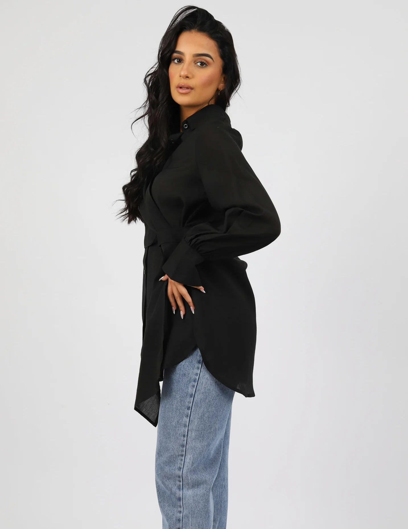 Escape Side Knot Shirt - Image 15