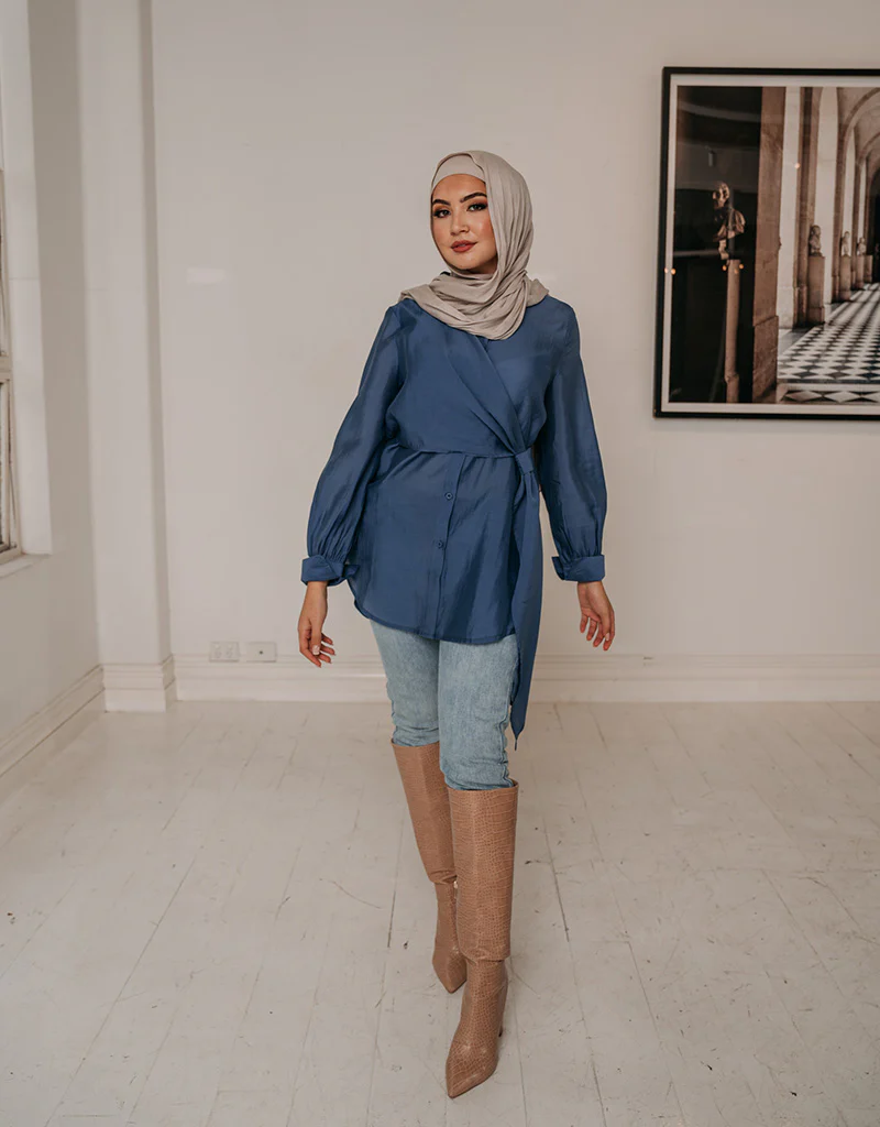 Escape Side Knot Shirt - Image 3