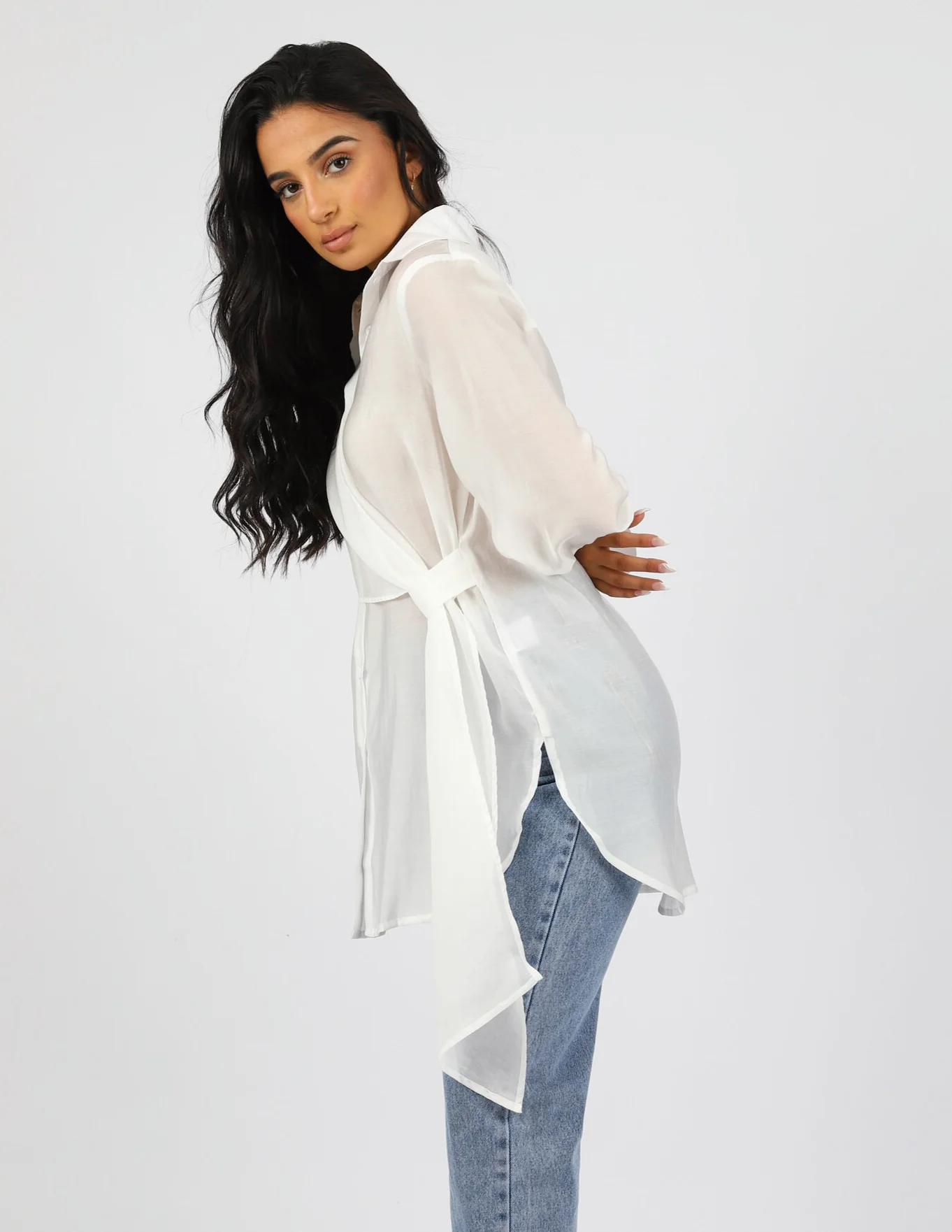Escape Side Knot Shirt - Image 9