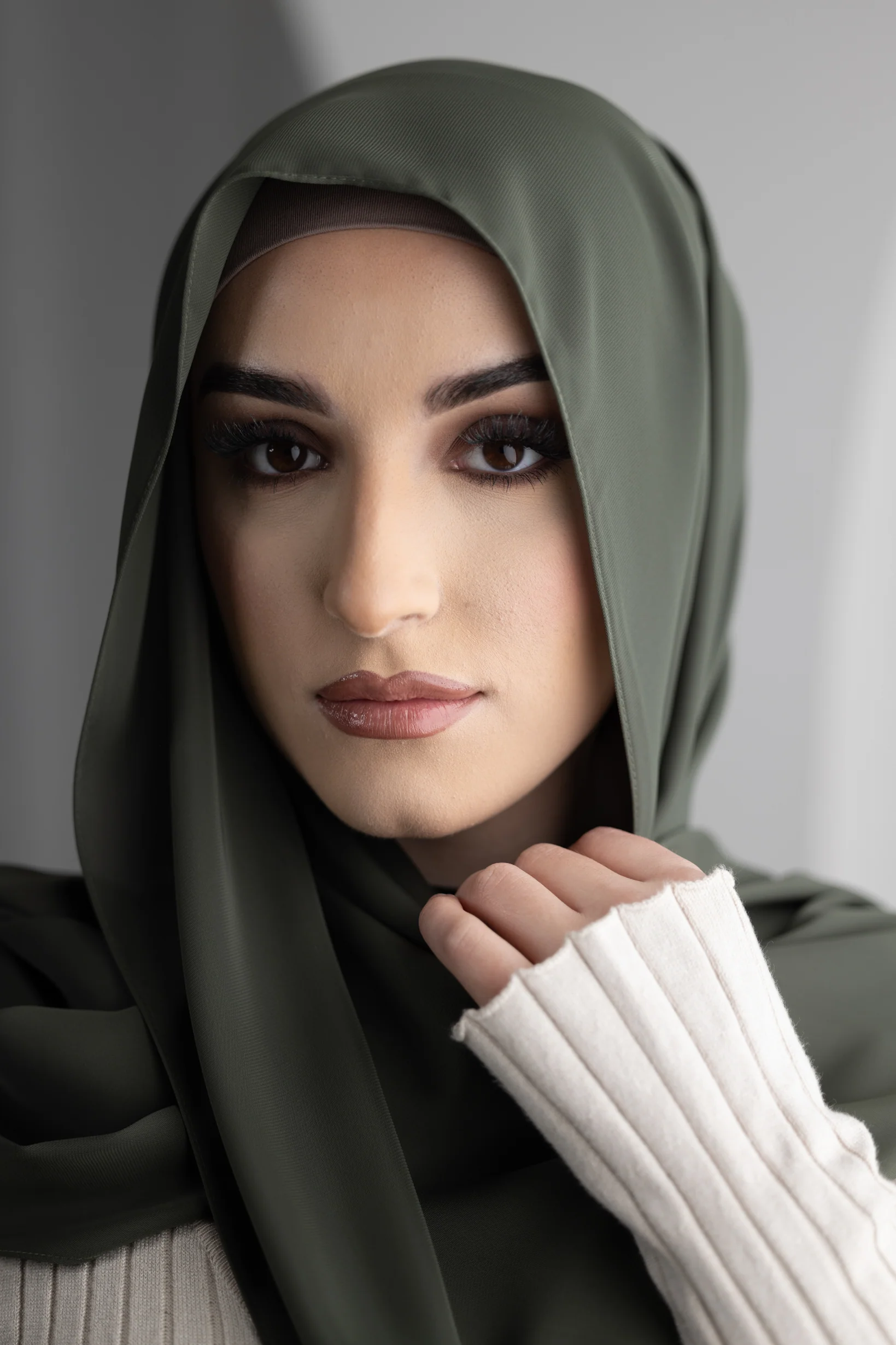 Silky Chiffon Shawl - Image 2