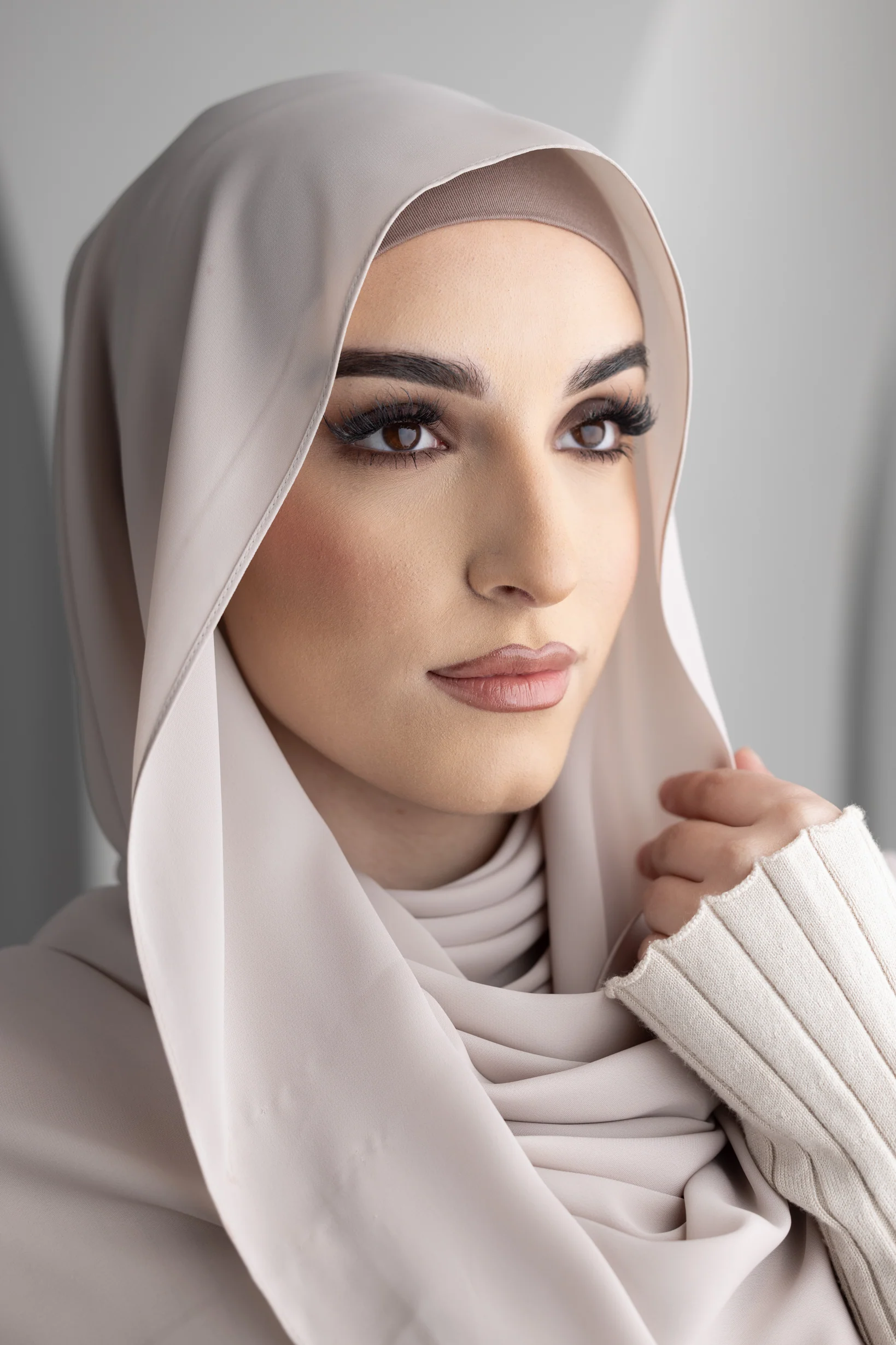 Silky Chiffon Shawl - Image 3