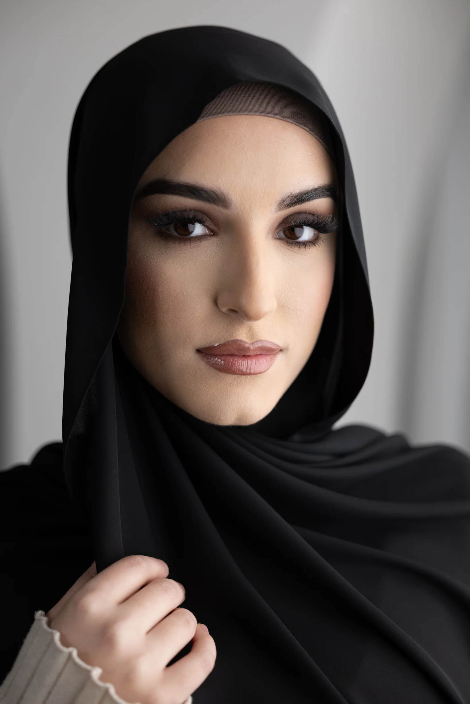 Silky Chiffon Shawl - Image 4
