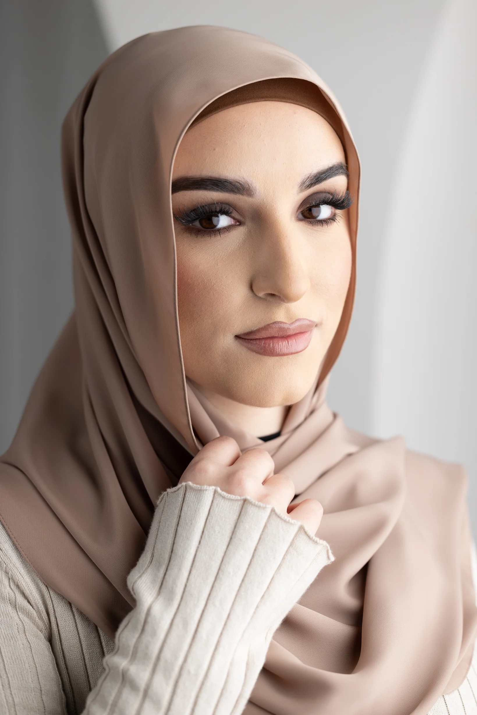 Silky Chiffon Shawl - Image 5