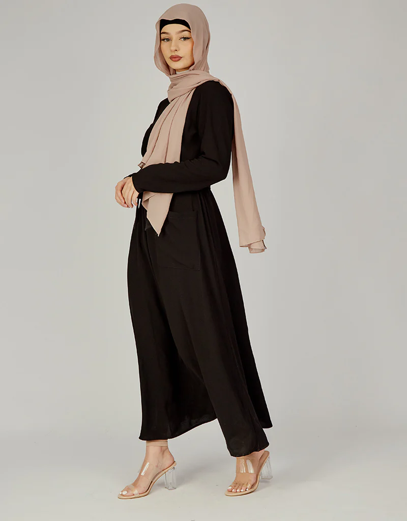 Single Pocket Abaya - Image 10