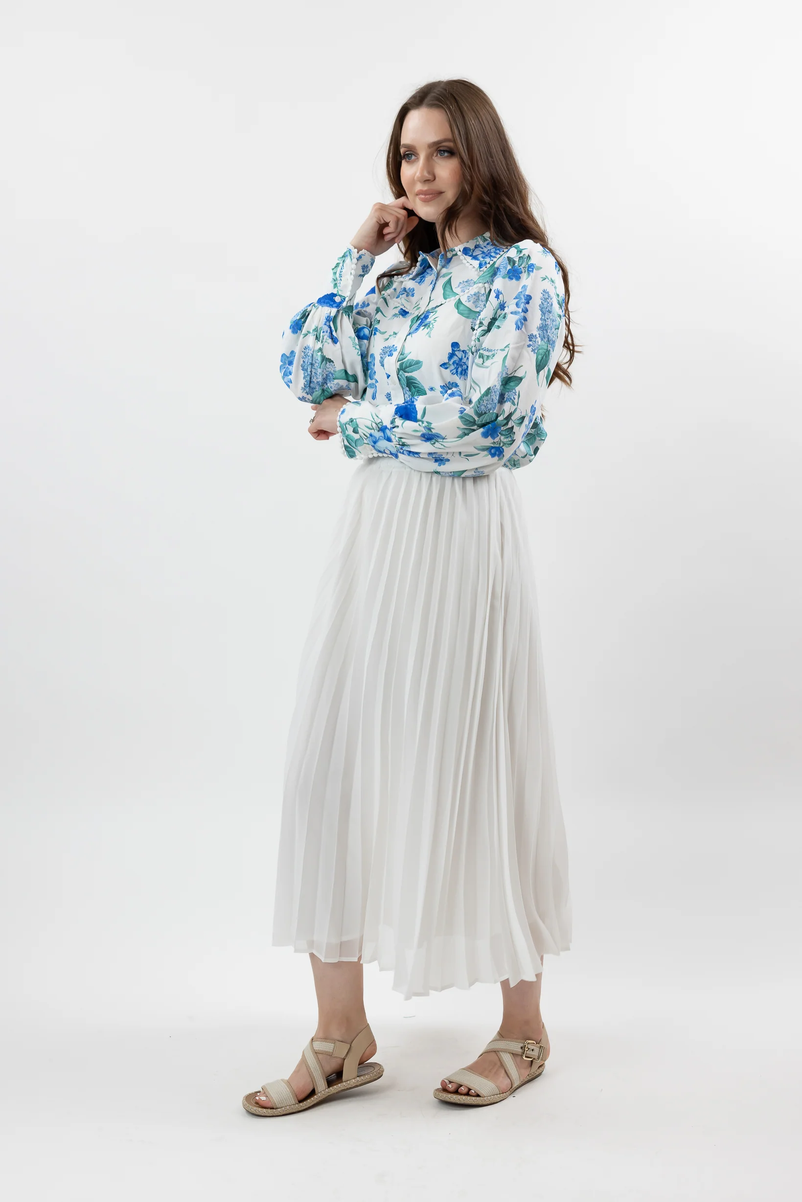 Skirt Lined and Pleated - Image 12