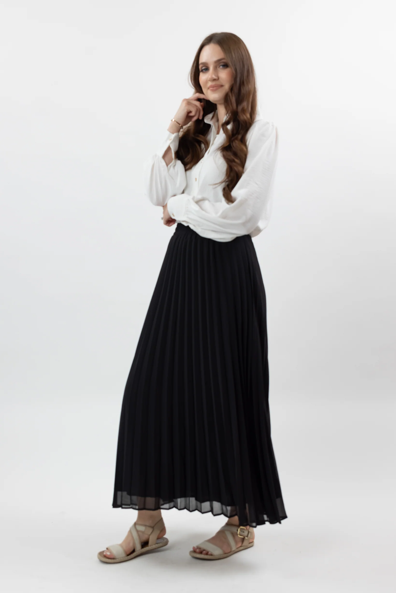 Skirt Lined and Pleated - Image 14