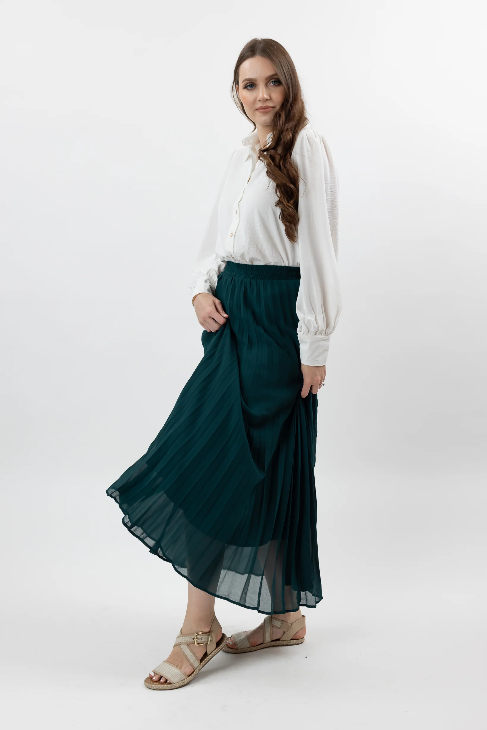 Skirt Lined and Pleated - Image 7